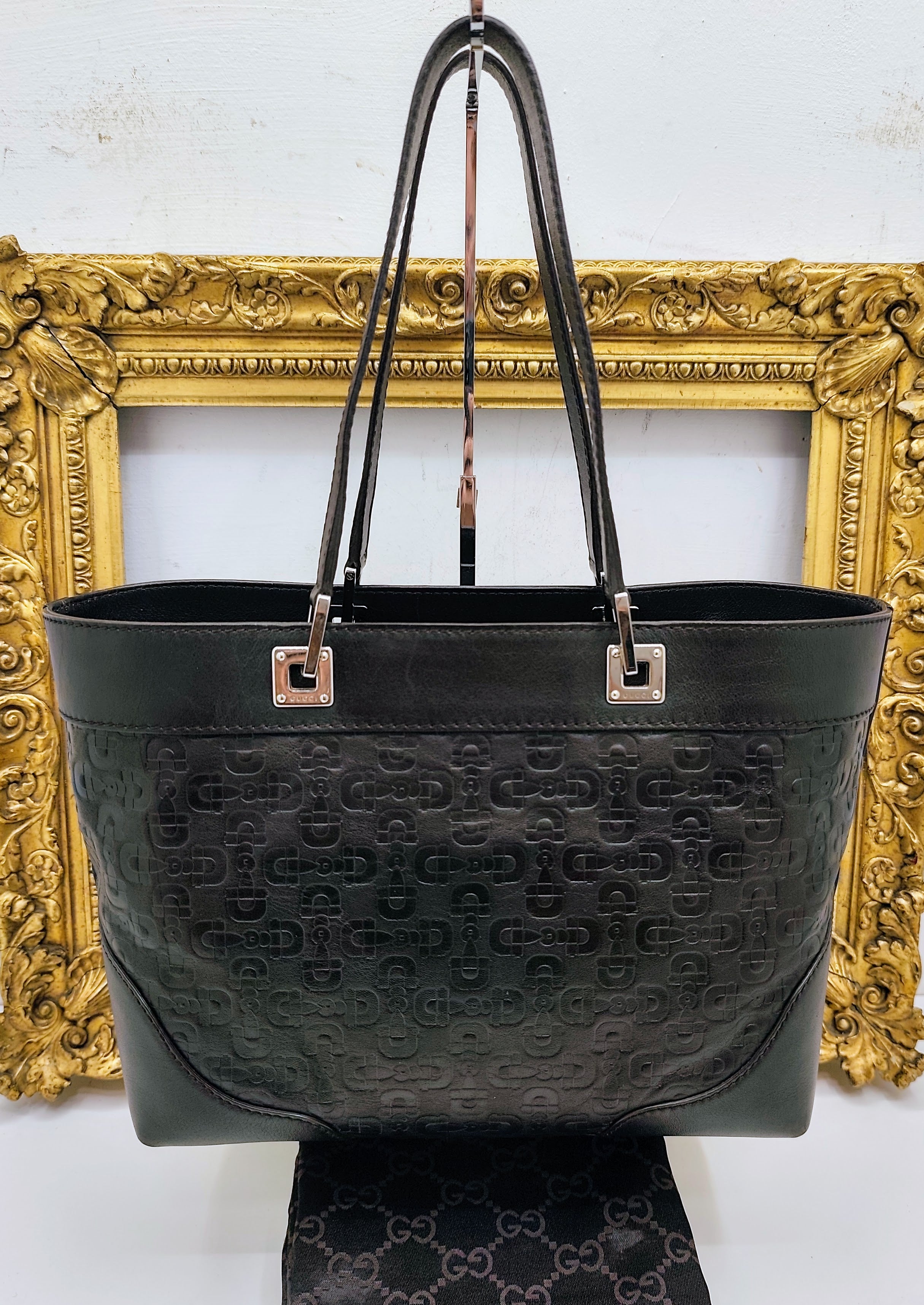 Gucci – Horsebit Tote Bag Shopping Pelle Fantasia Morsetti