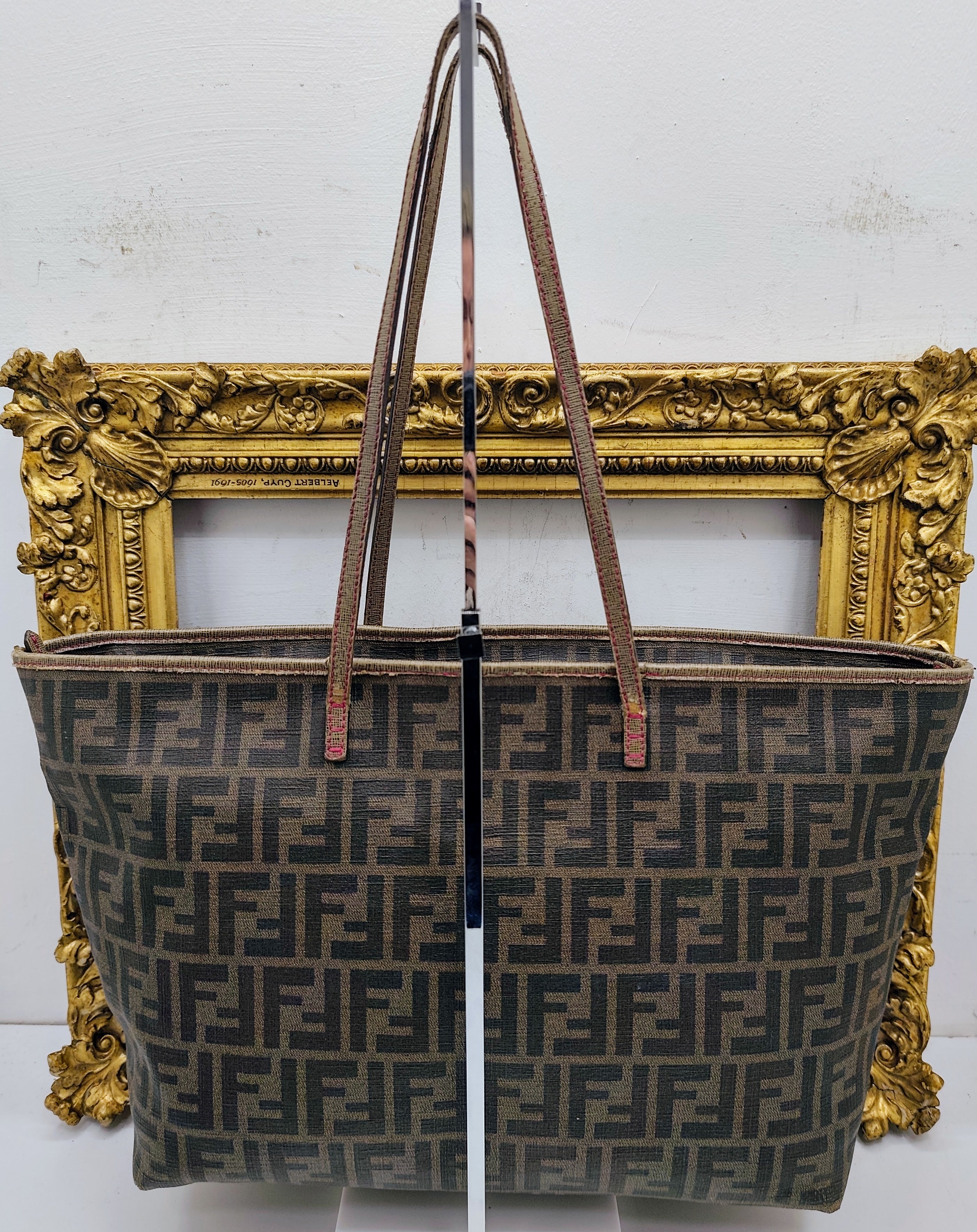 Fendi – Shopper Roll Bag Tote “Zucca”