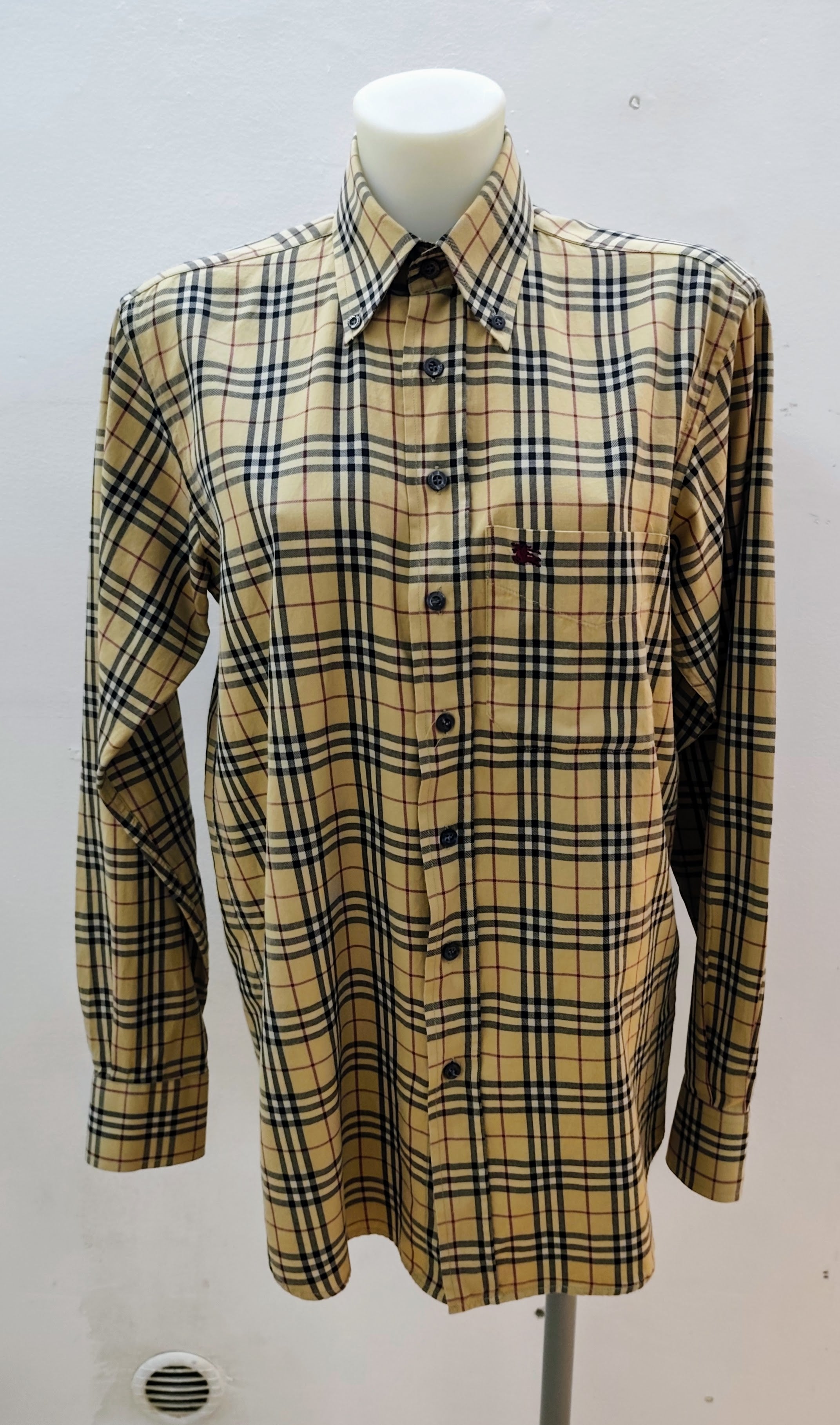 Burberry – Camicia Button Down Unisex Check (Made in England)