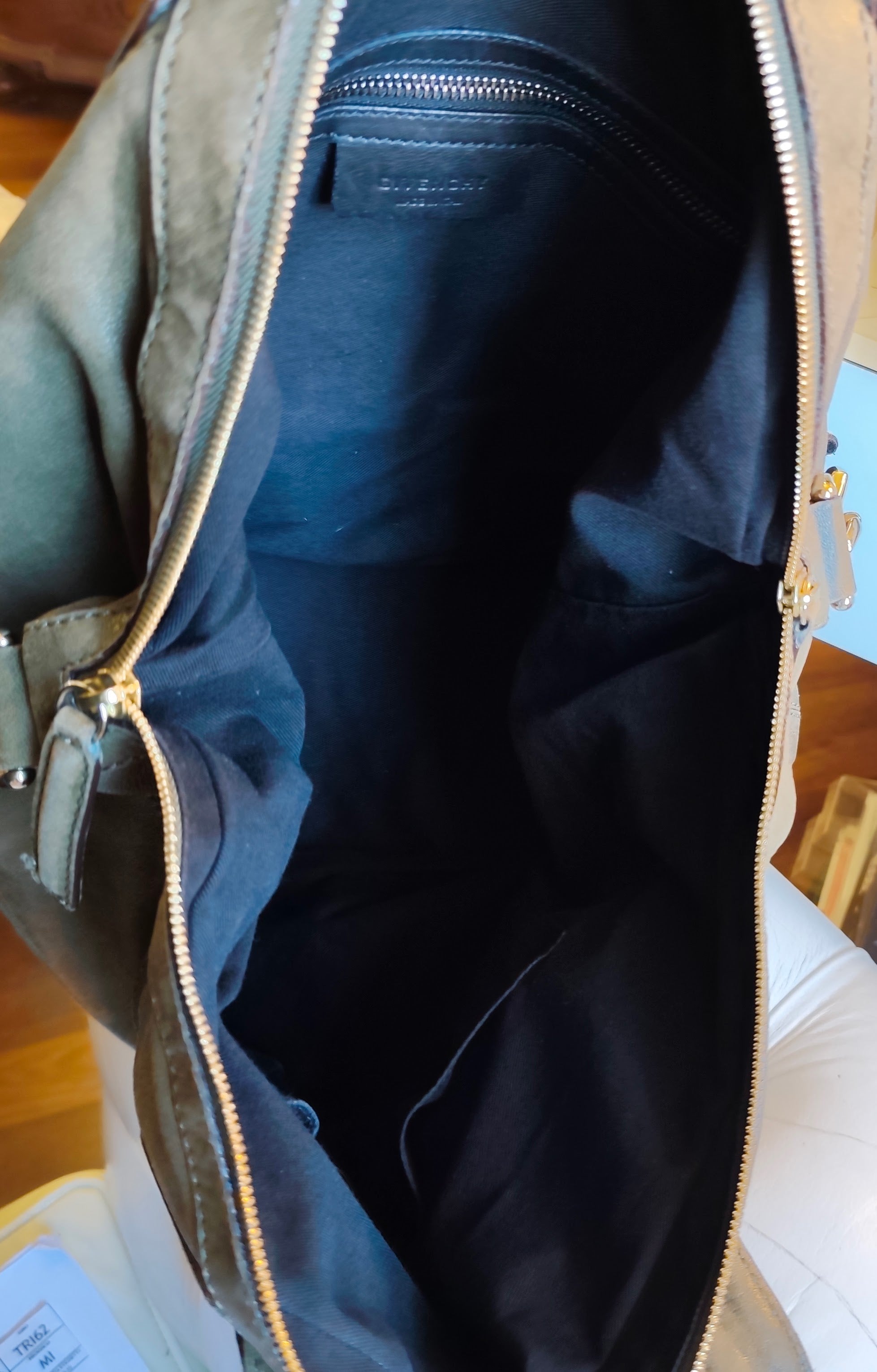 Givenchy - Nightingale Borsa Tote in Pelle Kaki