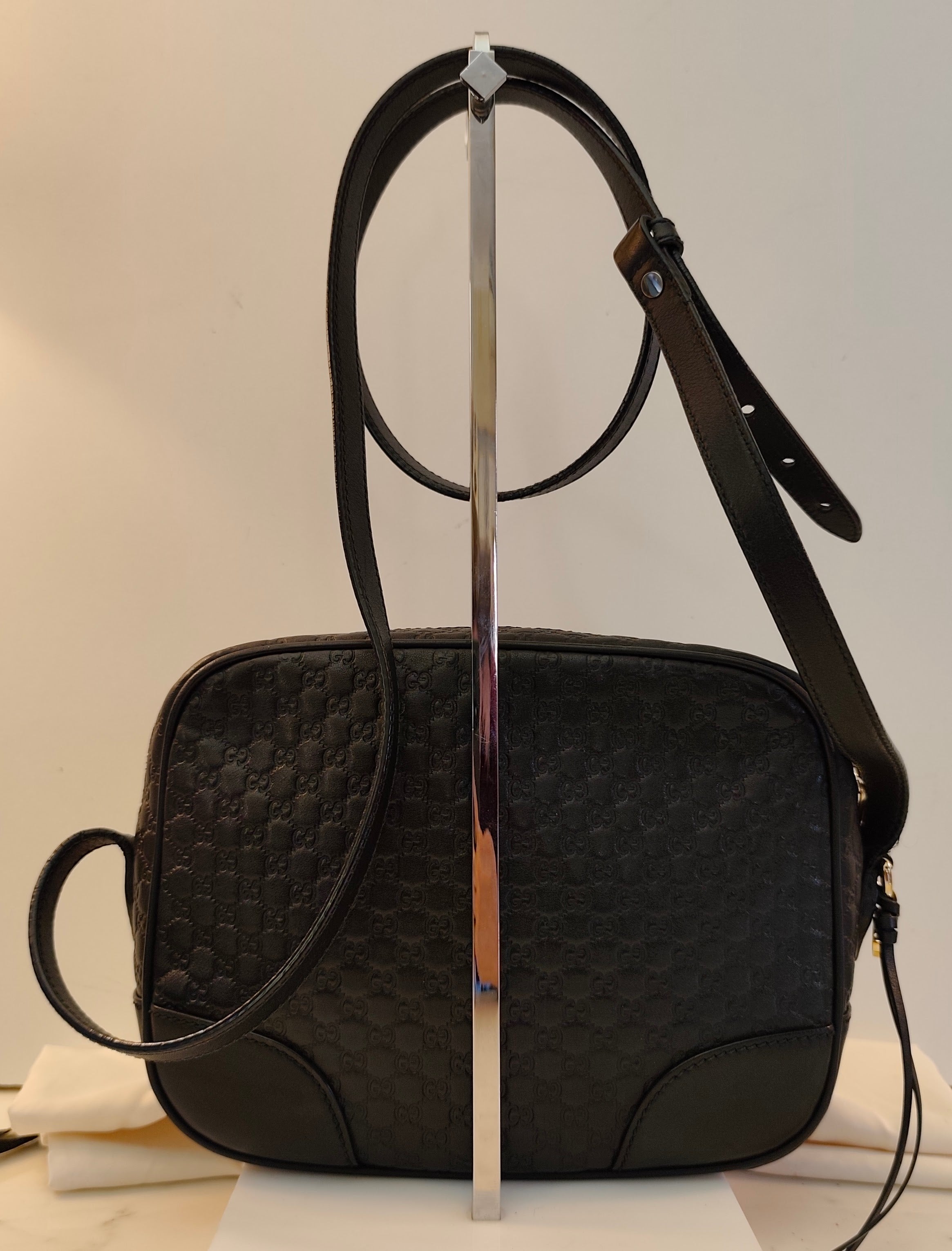 Gucci – Bree Camera Bag a tracolla Pelle Microguccissima