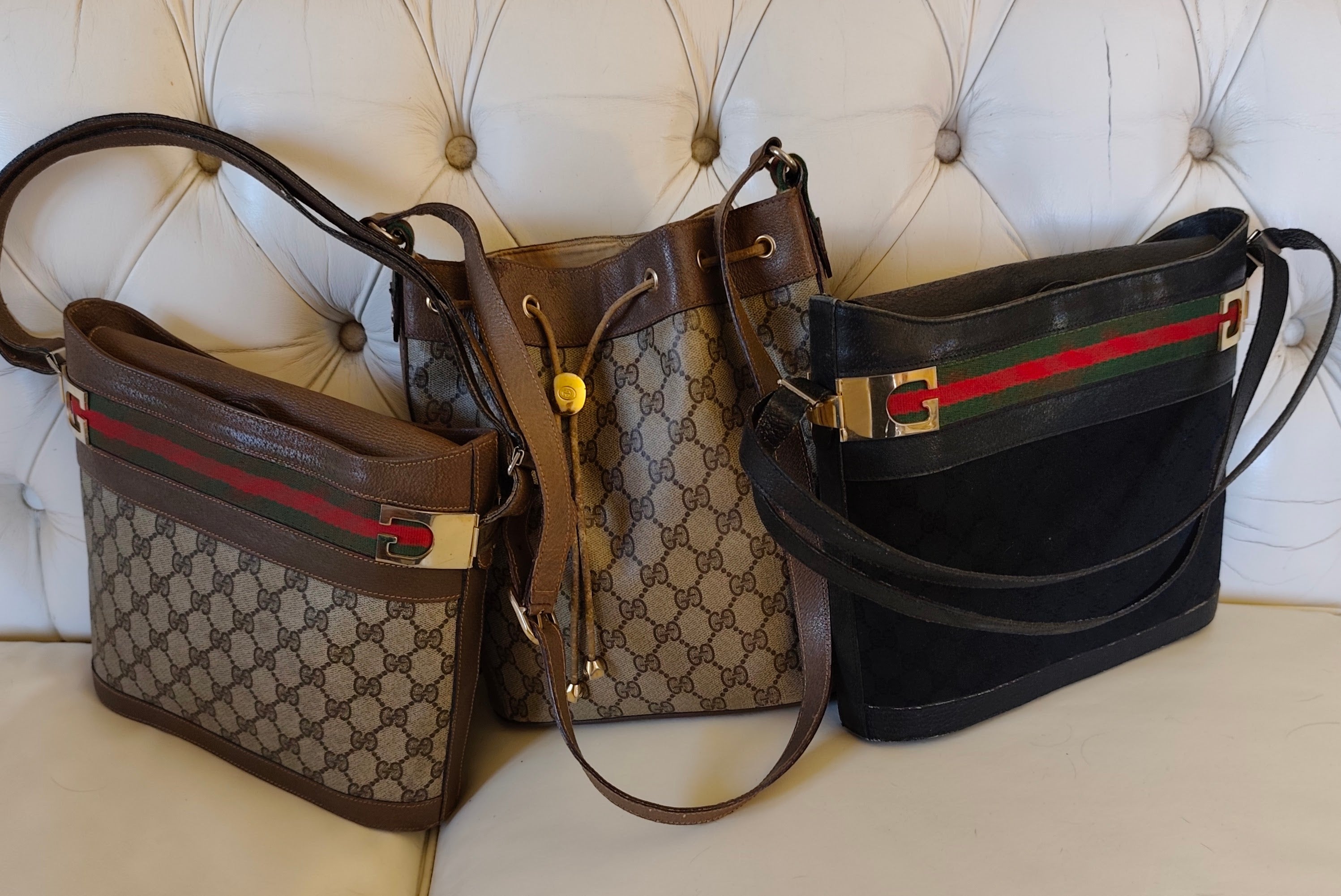 Gucci - Ophidia Secchiello "GG Supreme" Vintage
