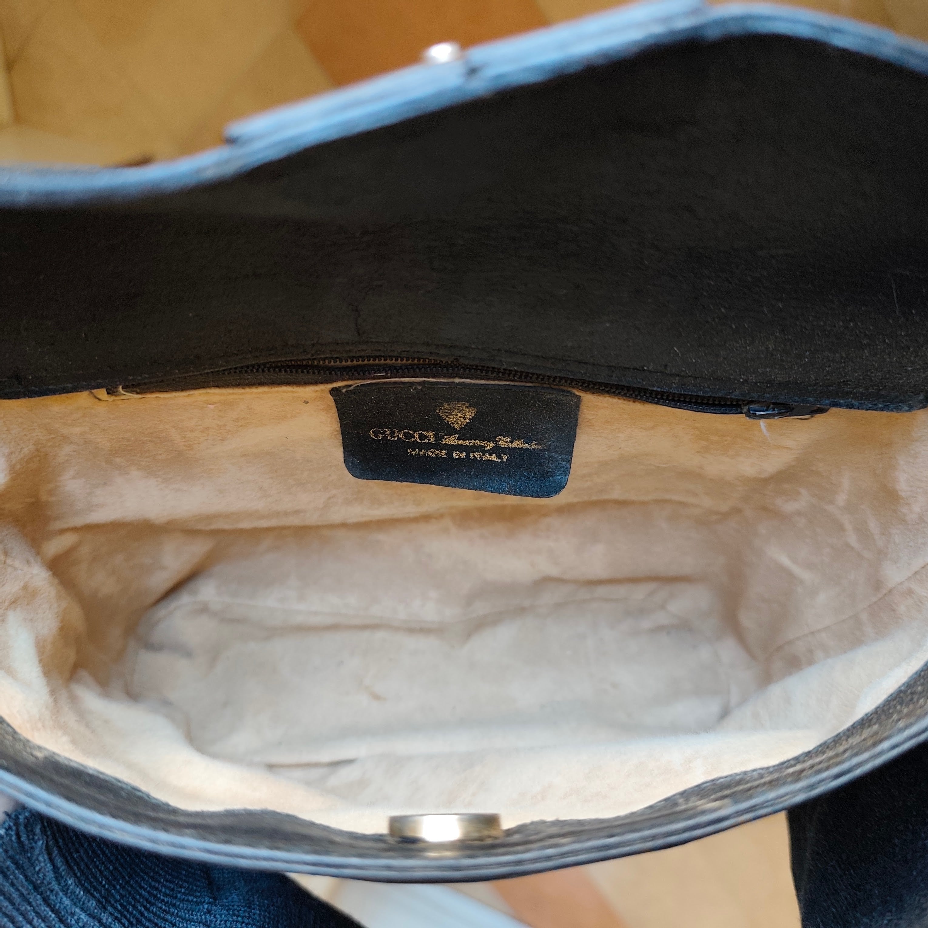 Gucci - Secchiello Ophidia Ovale "GG" Supreme Nero