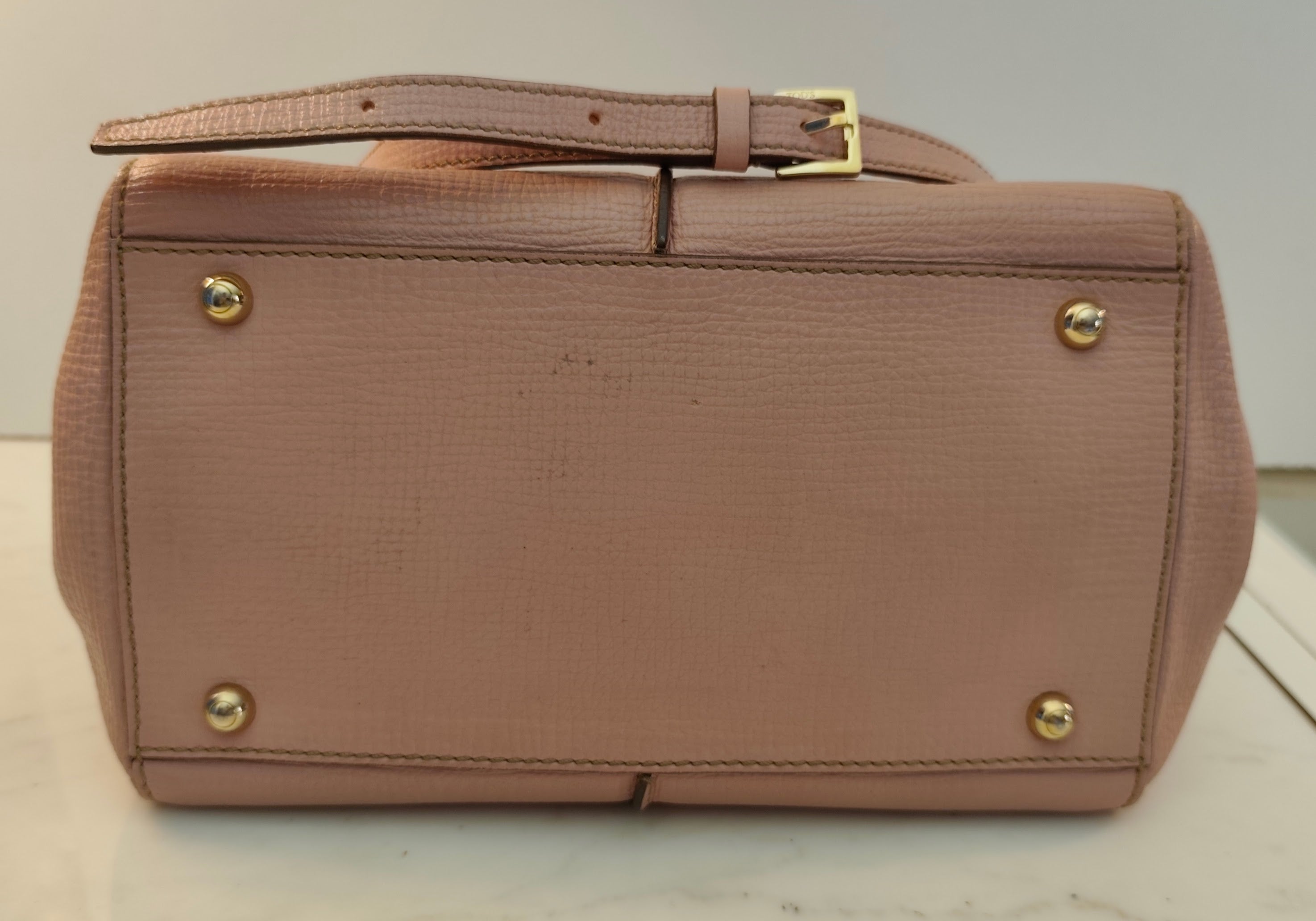 Tod's - “D-Styling Bag” – Borsa Tote a Spalla con Tracolla in Pelle