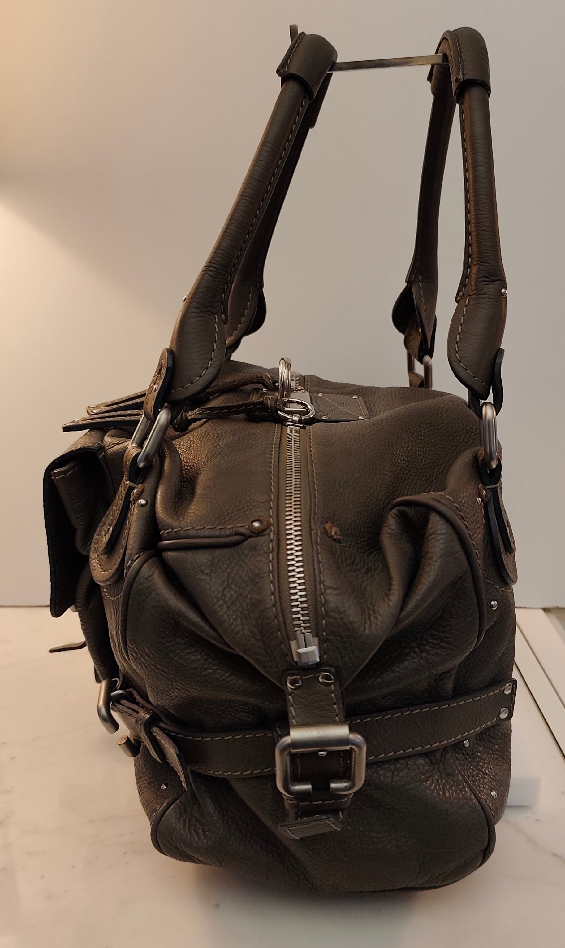 Chloé Paddington Borsa a Spalla Grande in Pelle