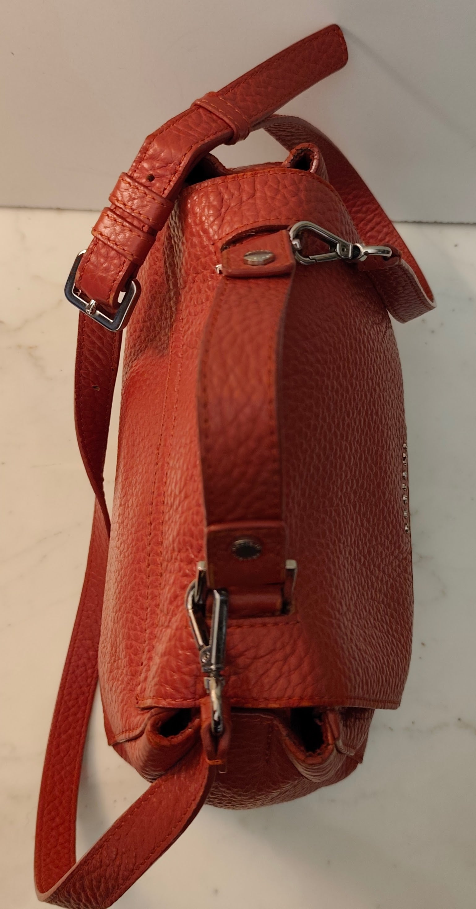 Orciani - Borsa Sveva Media in Pelle Terracotta