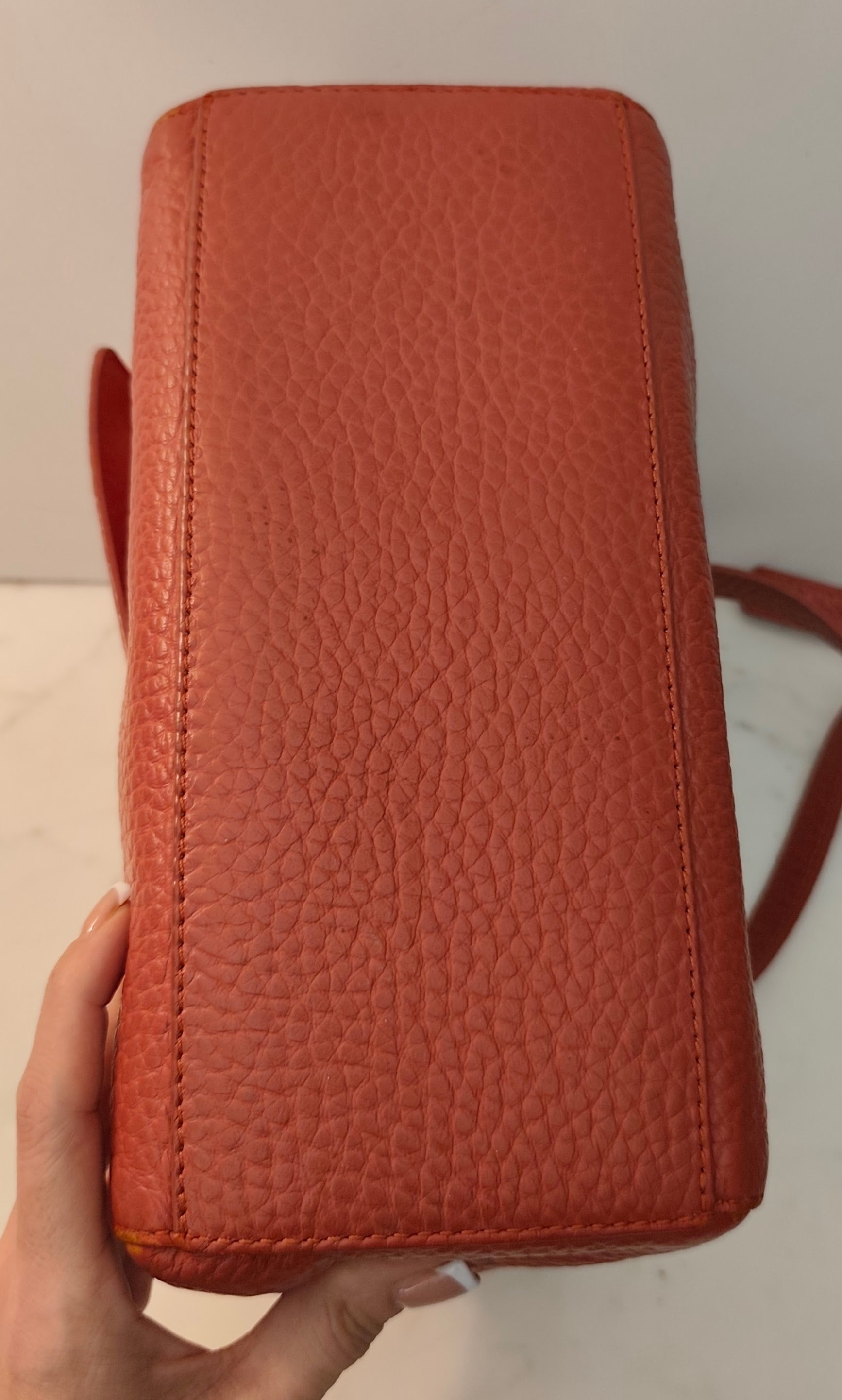 Orciani - Borsa Sveva Media in Pelle Terracotta