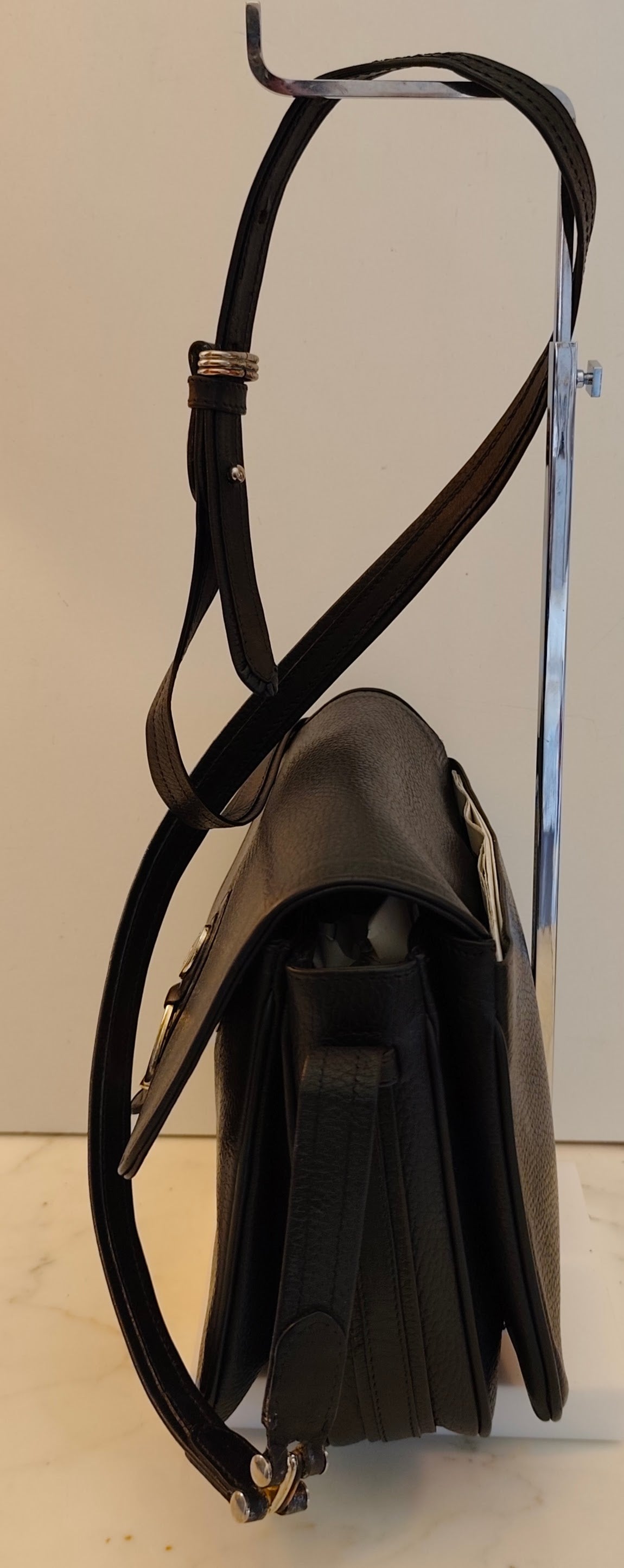 Cartier – Camera Bag Vintage in Pelle Nera