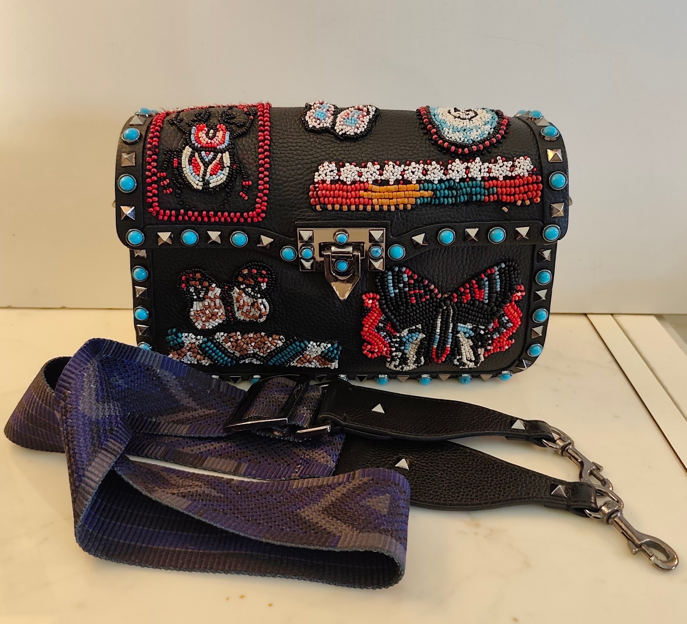 Valentino Garavani – Rockstud Camera Bag Clutch Edizione Limitata