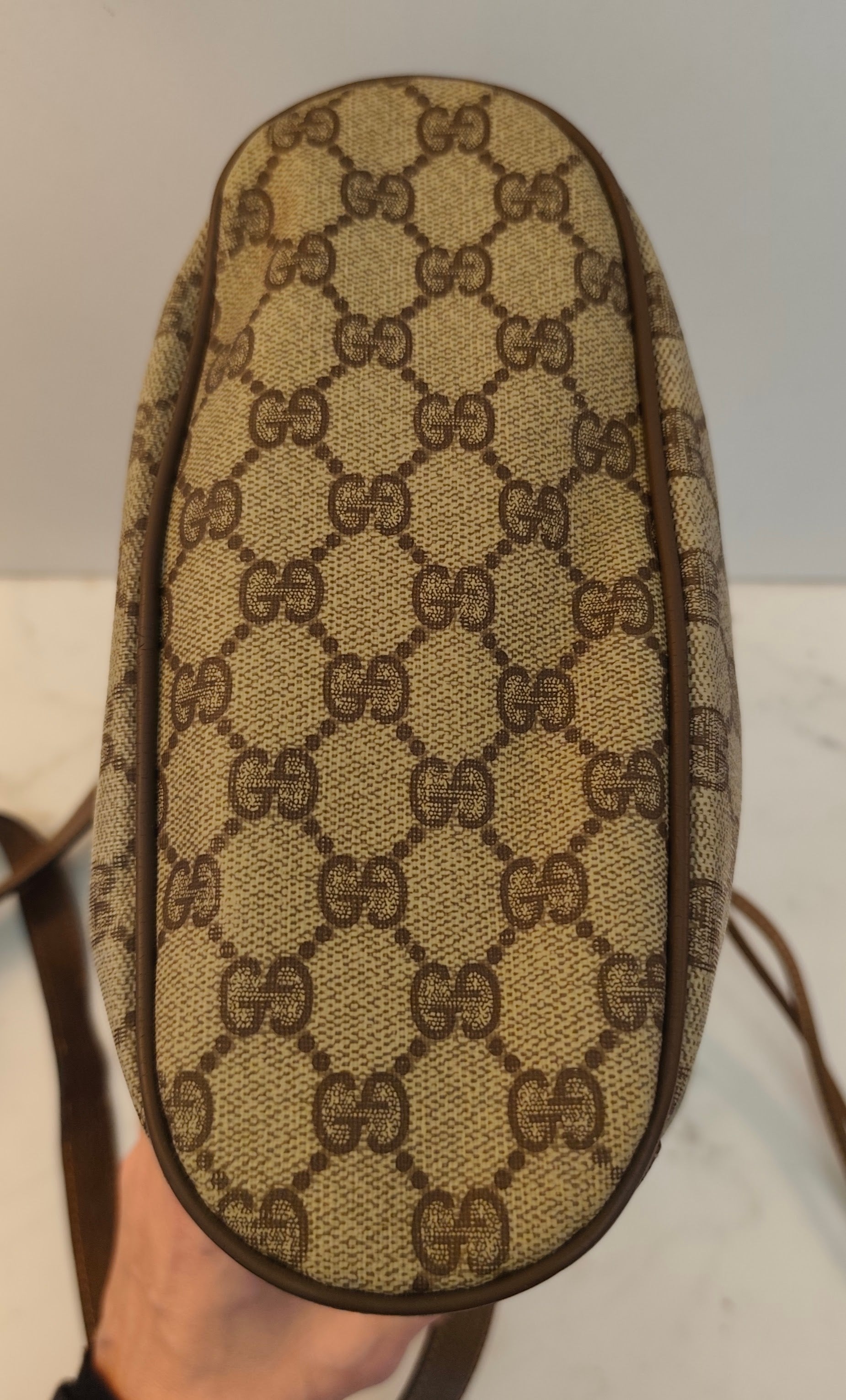 Gucci - Ophidia Borsa Secchiello “GG Supreme” Beige Vintage