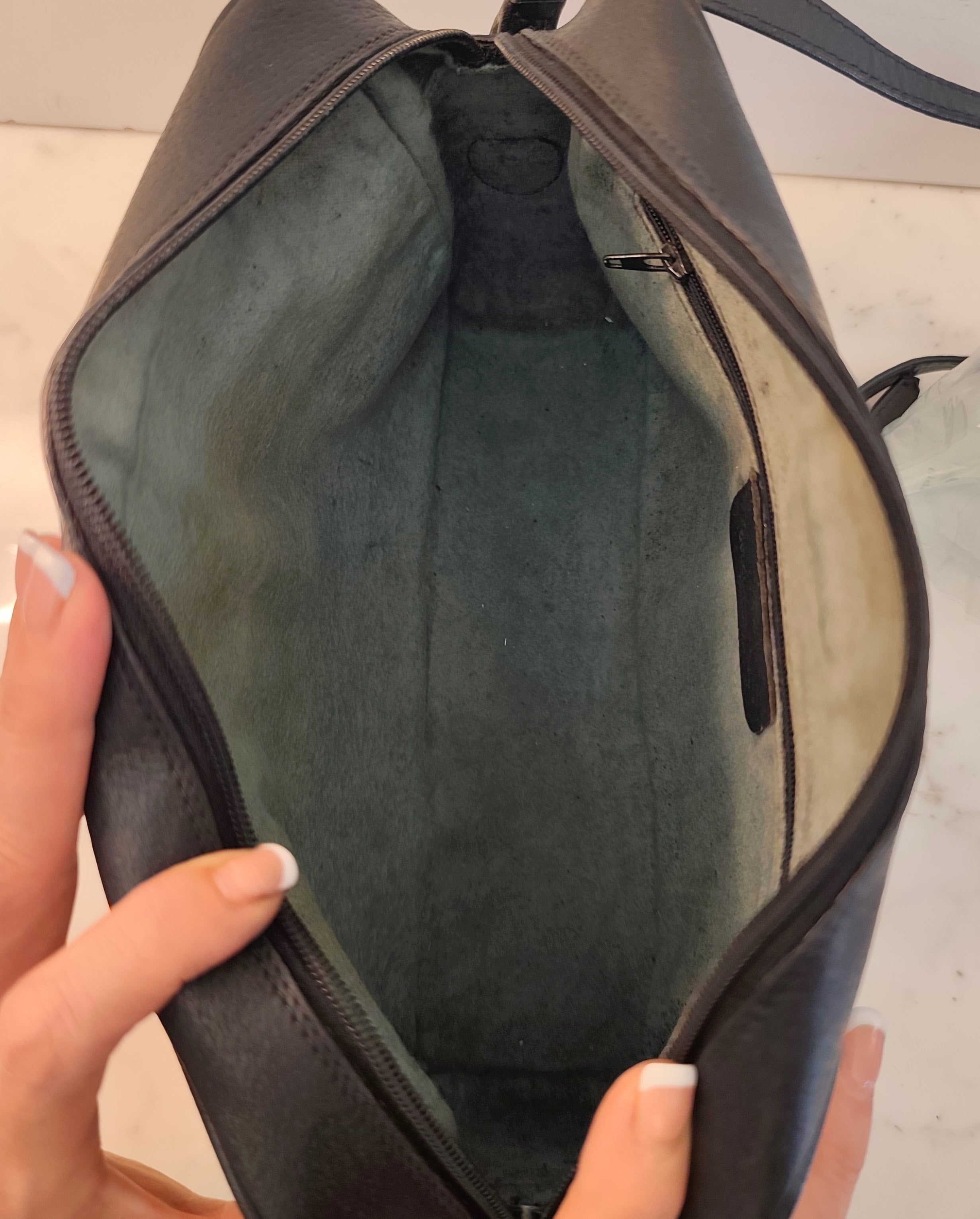 Gucci - Ophidia Camera Bag a Tracolla "GG" Supreme Blu Vintage