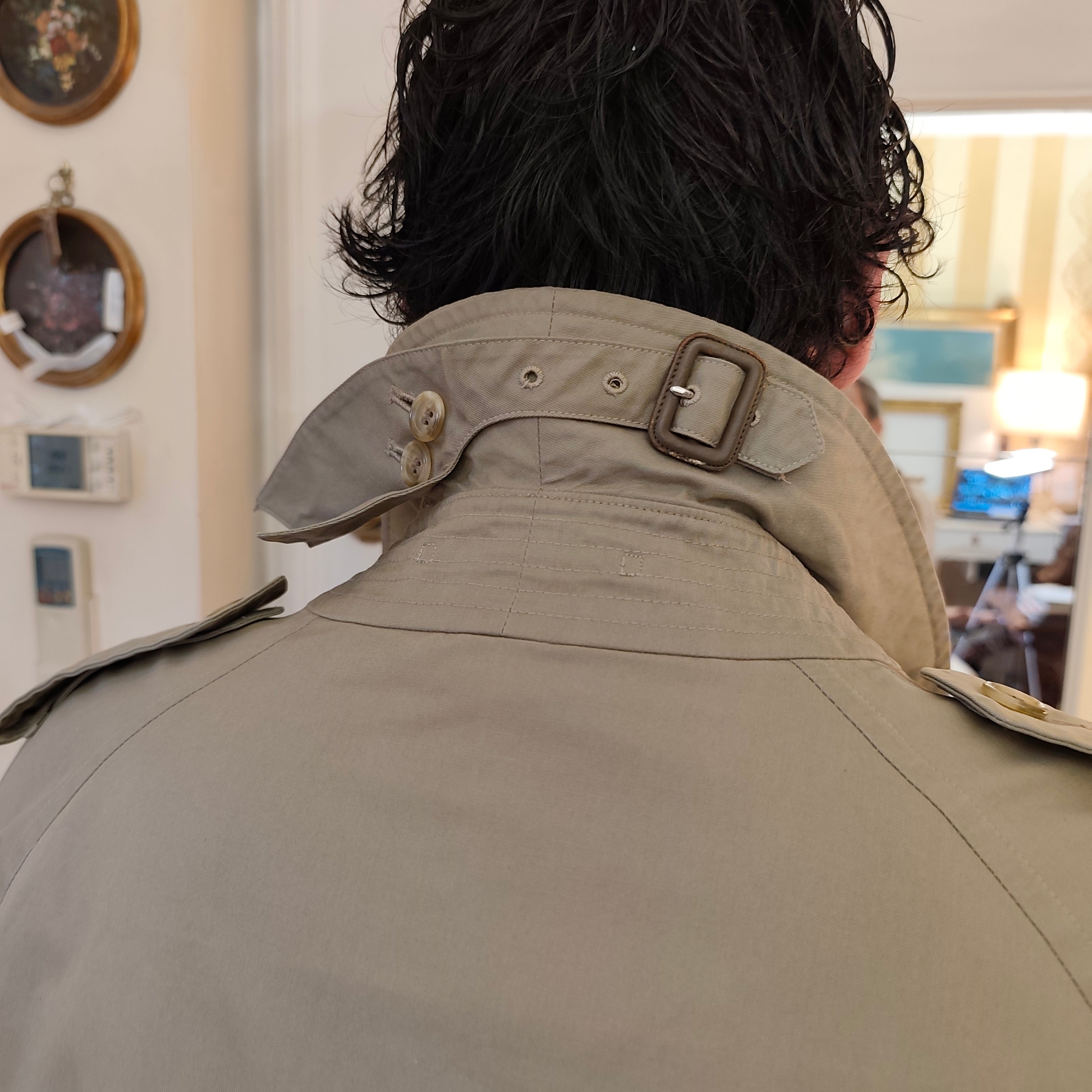 Burberry - Trench Kensington Caki/Beige Uomo