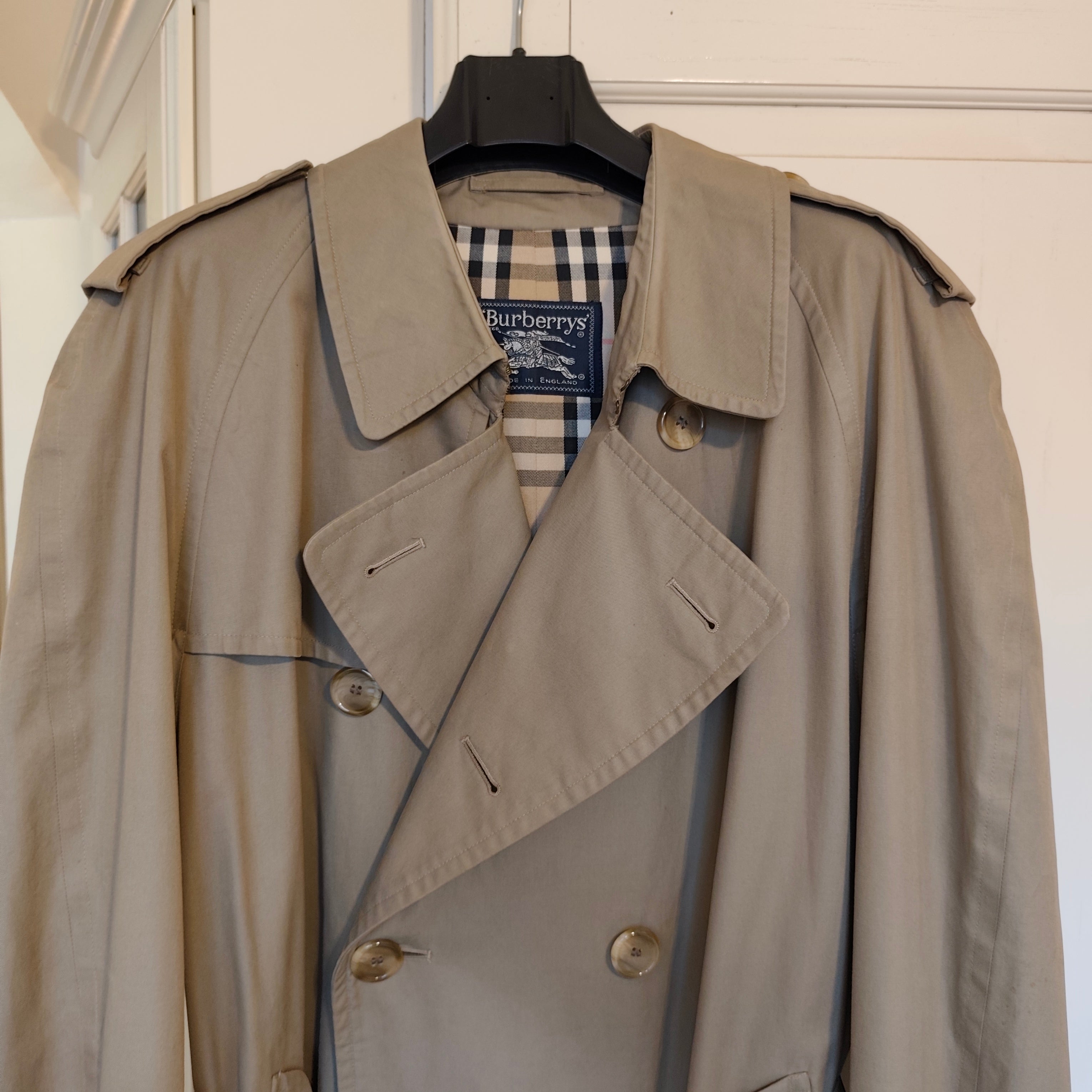 Burberry - Trench Kensington Caki/Beige Uomo