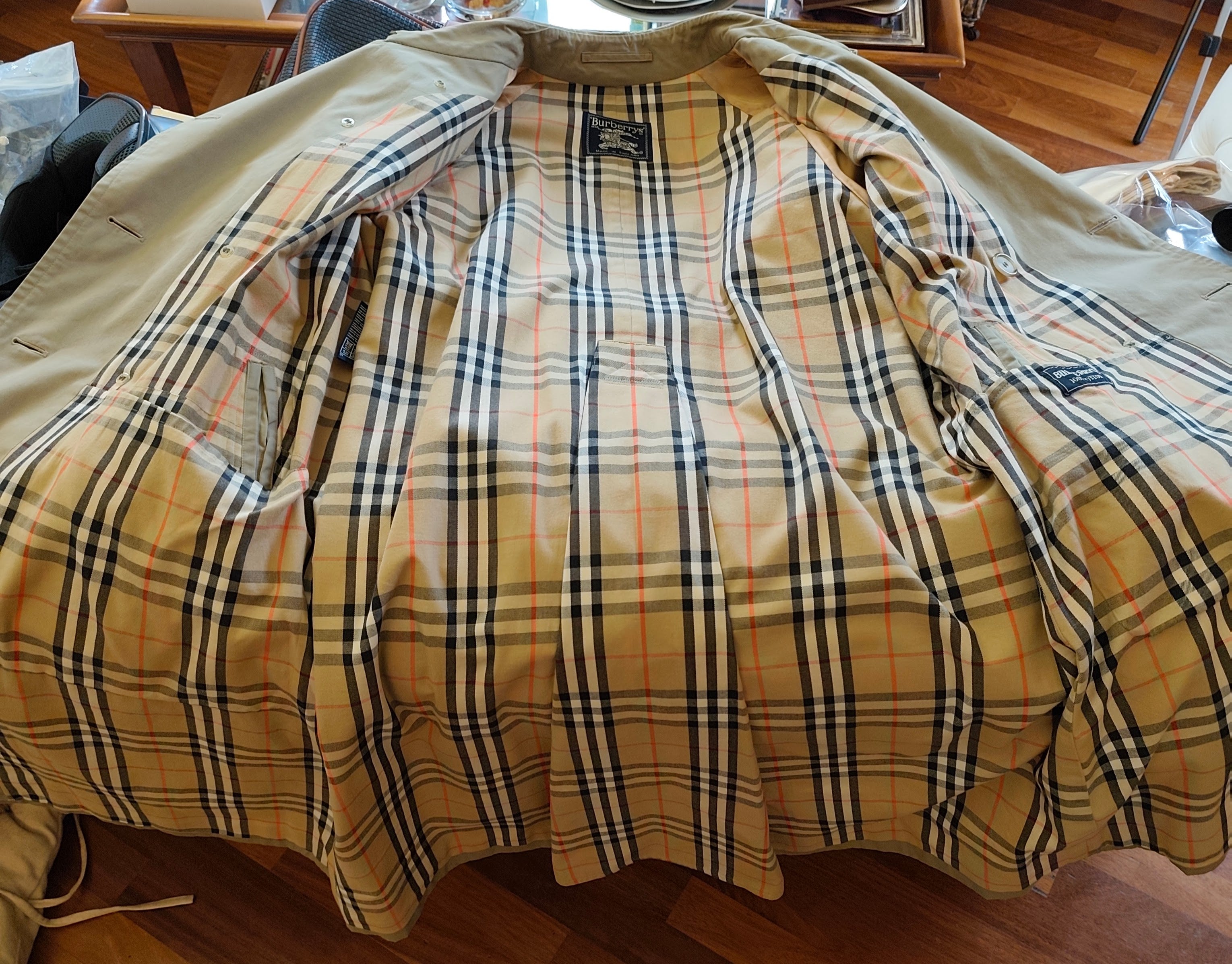 Burberry - Trench Kensington Caki/Beige Uomo