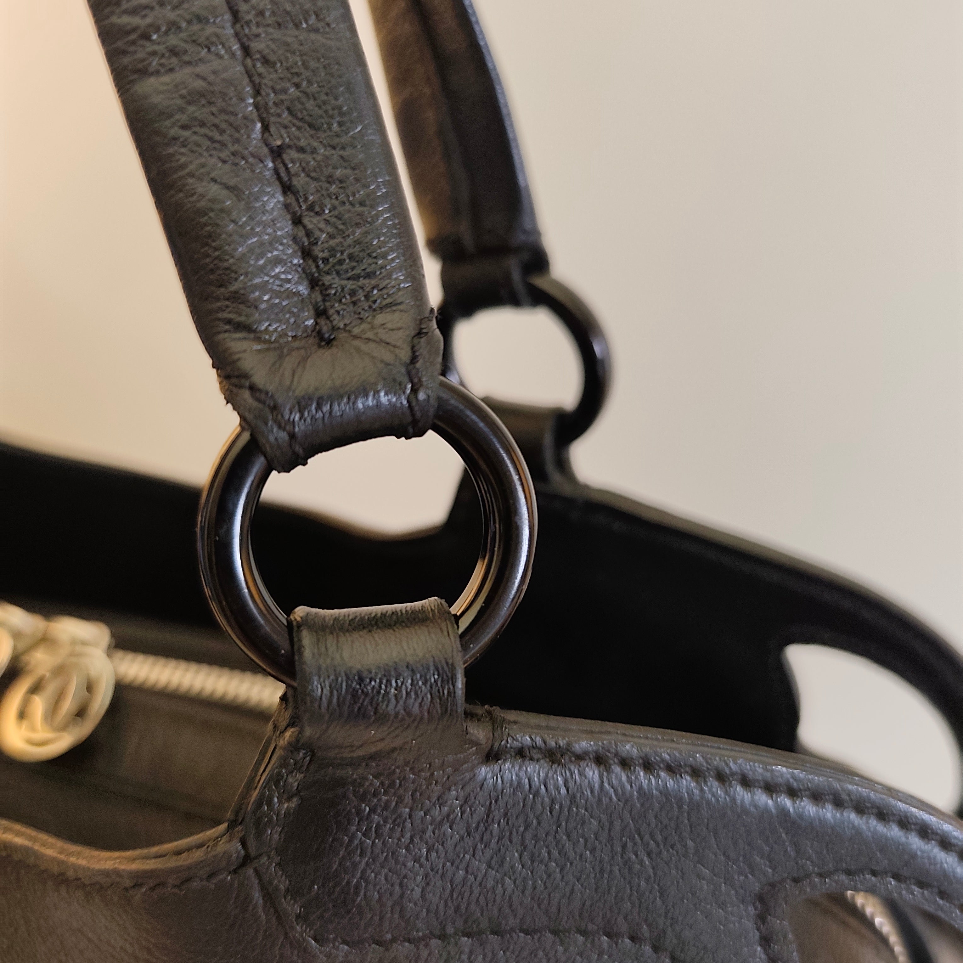 Cartier - Marcello Borsa in Pelle Nera Double Face con Tracolla