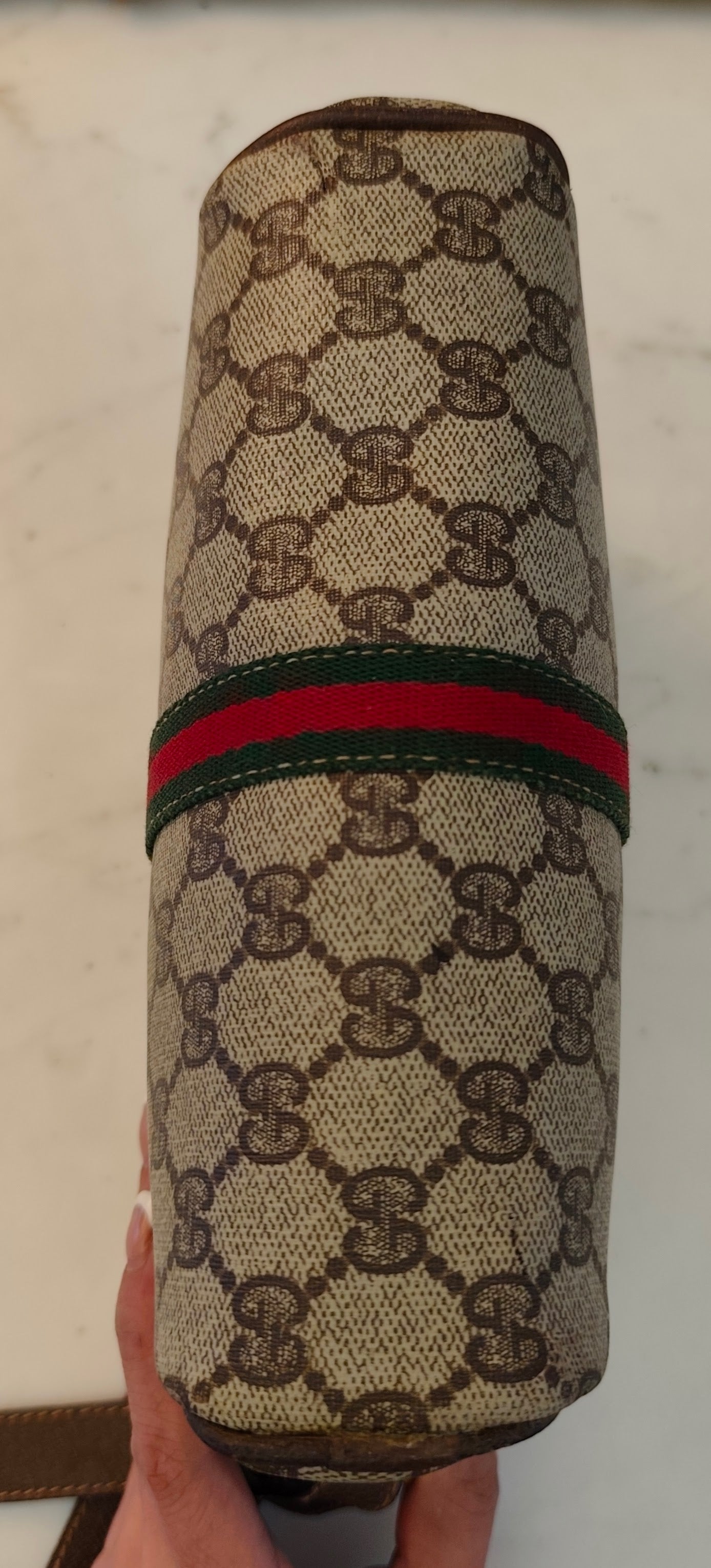 Gucci - Ophidia Camera Bag “GG Supreme” Beige Vintage