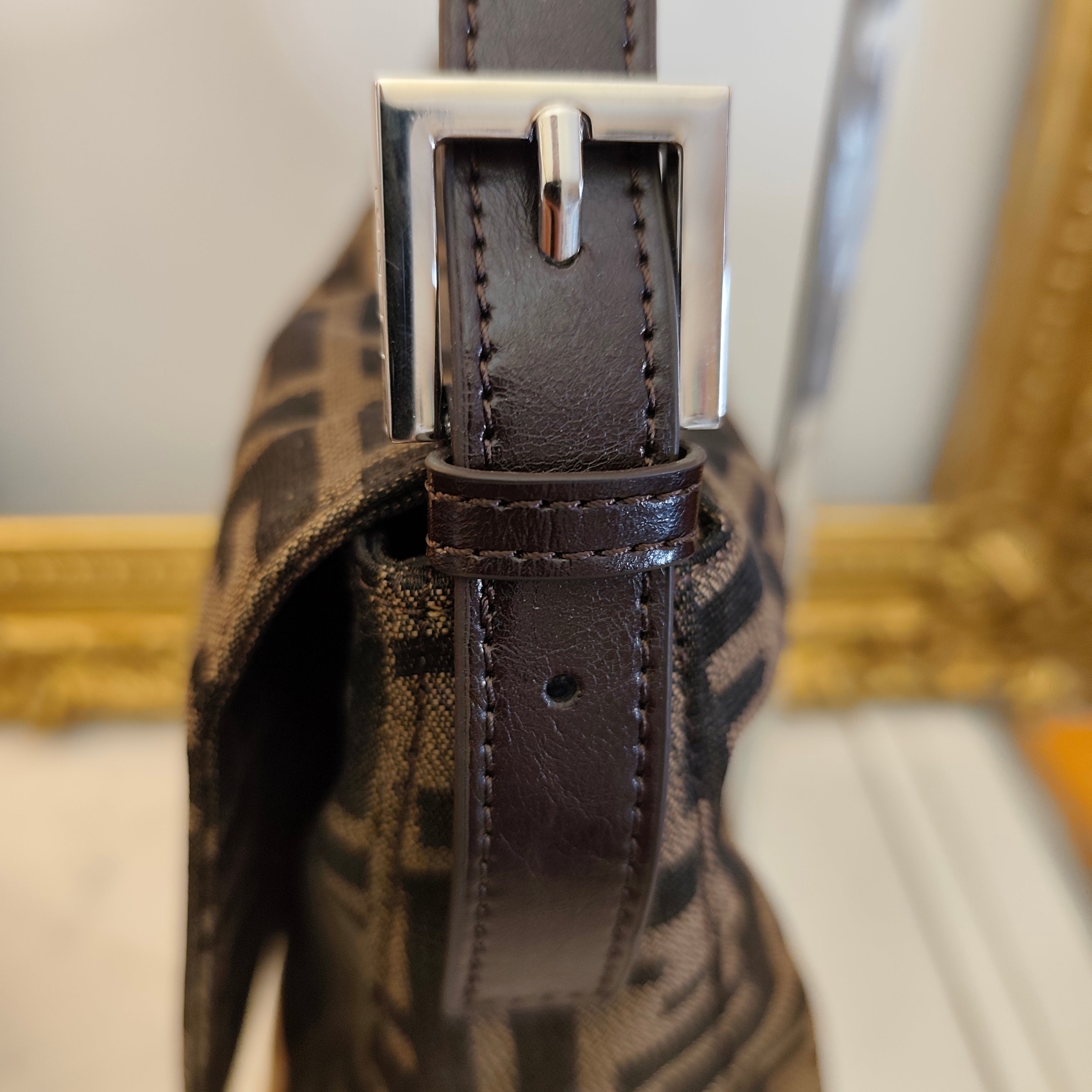 FENDI - MAMA BAGUETTE ZUCCA