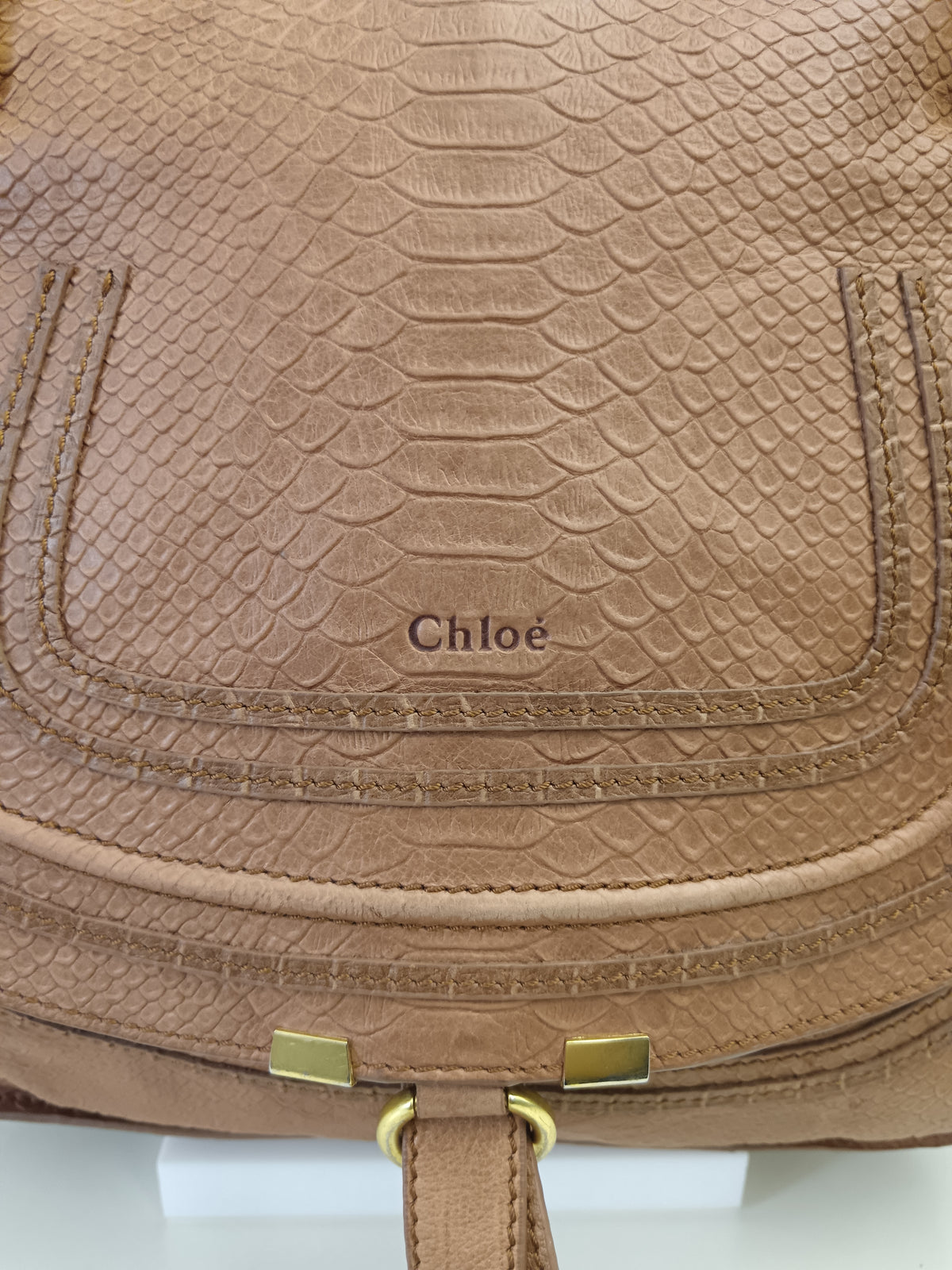 CHLOE' - Borsa Marcie Pitone Rosa