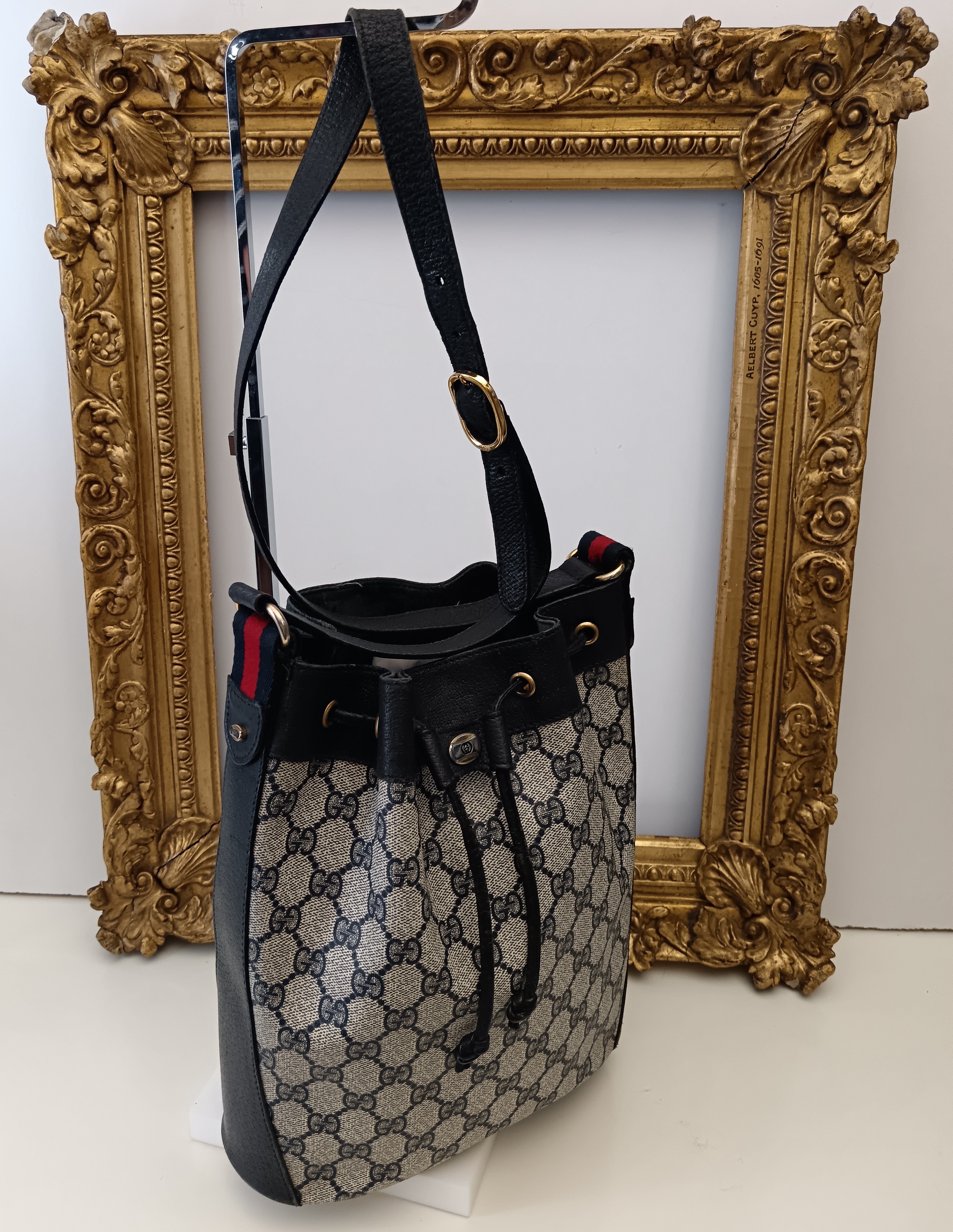 Gucci - Ophidia Secchiello Ovale Blu Vintage