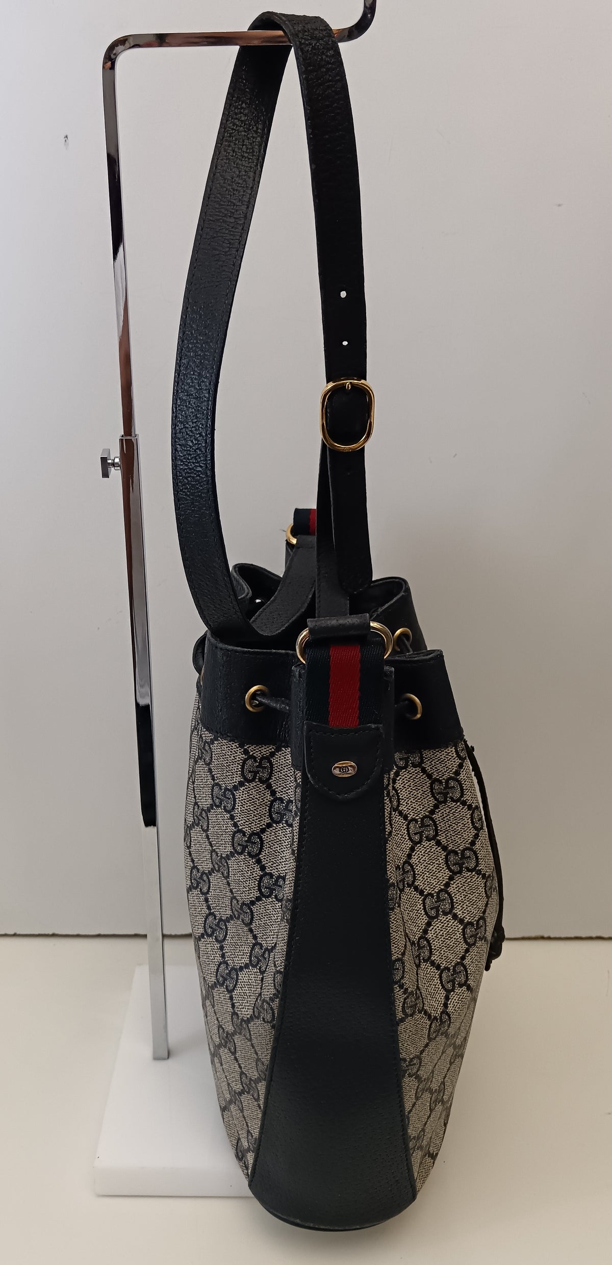 Gucci - Ophidia Secchiello Ovale Blu Vintage