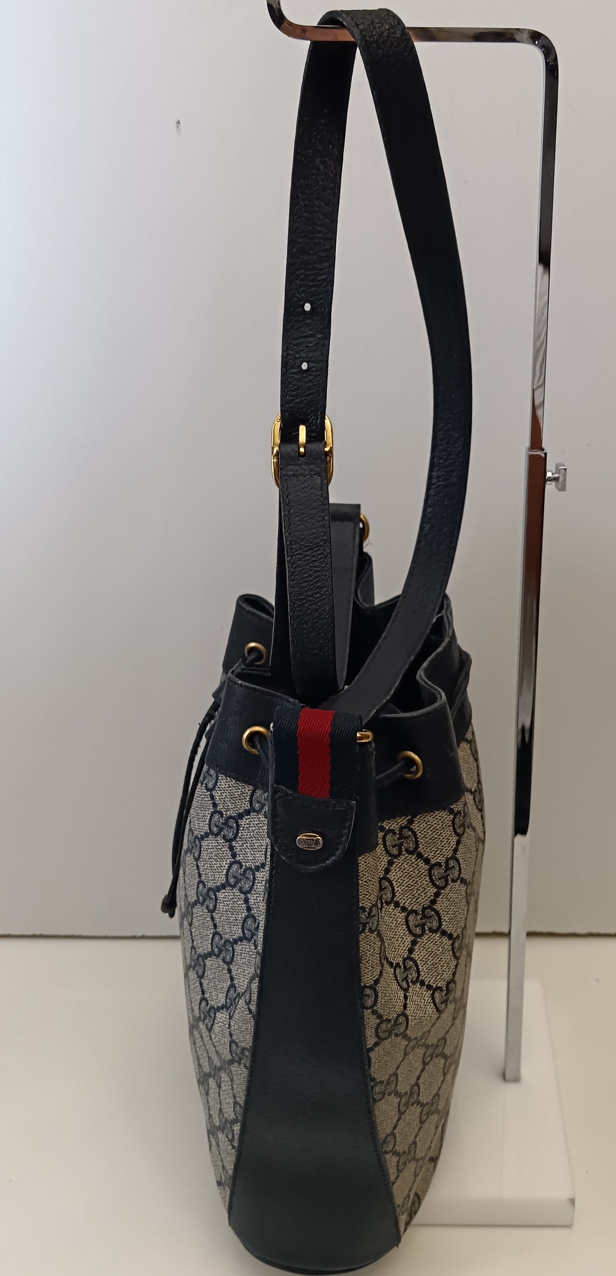 Gucci - Ophidia Secchiello Ovale Blu Vintage