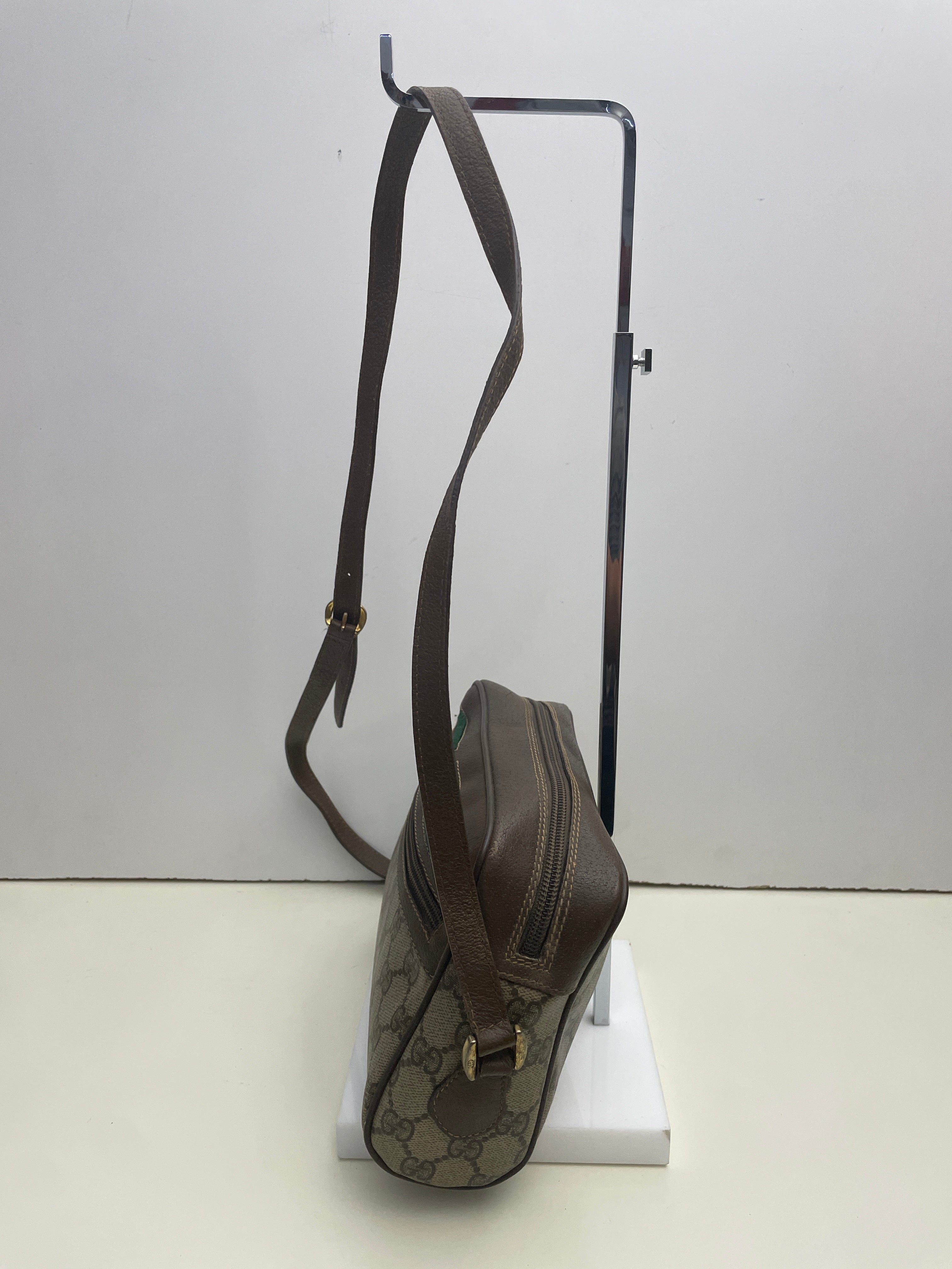 Gucci - Ophidia Camera Bag Piccola Postina a Tracolla “GG” Supreme Beige Anni '90