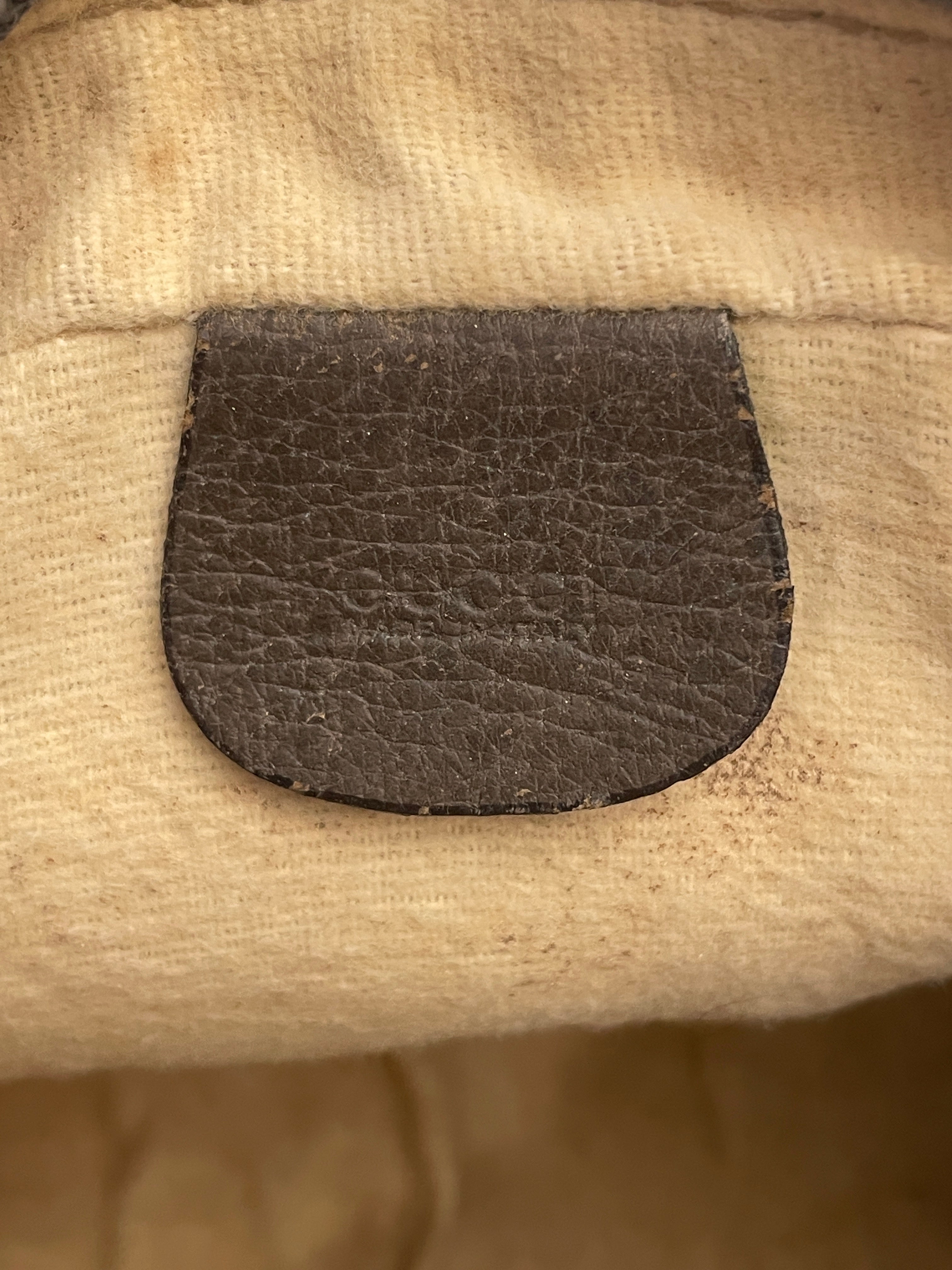 Gucci - Ophidia Camera Bag Piccola Postina a Tracolla “GG” Supreme Beige Anni '90