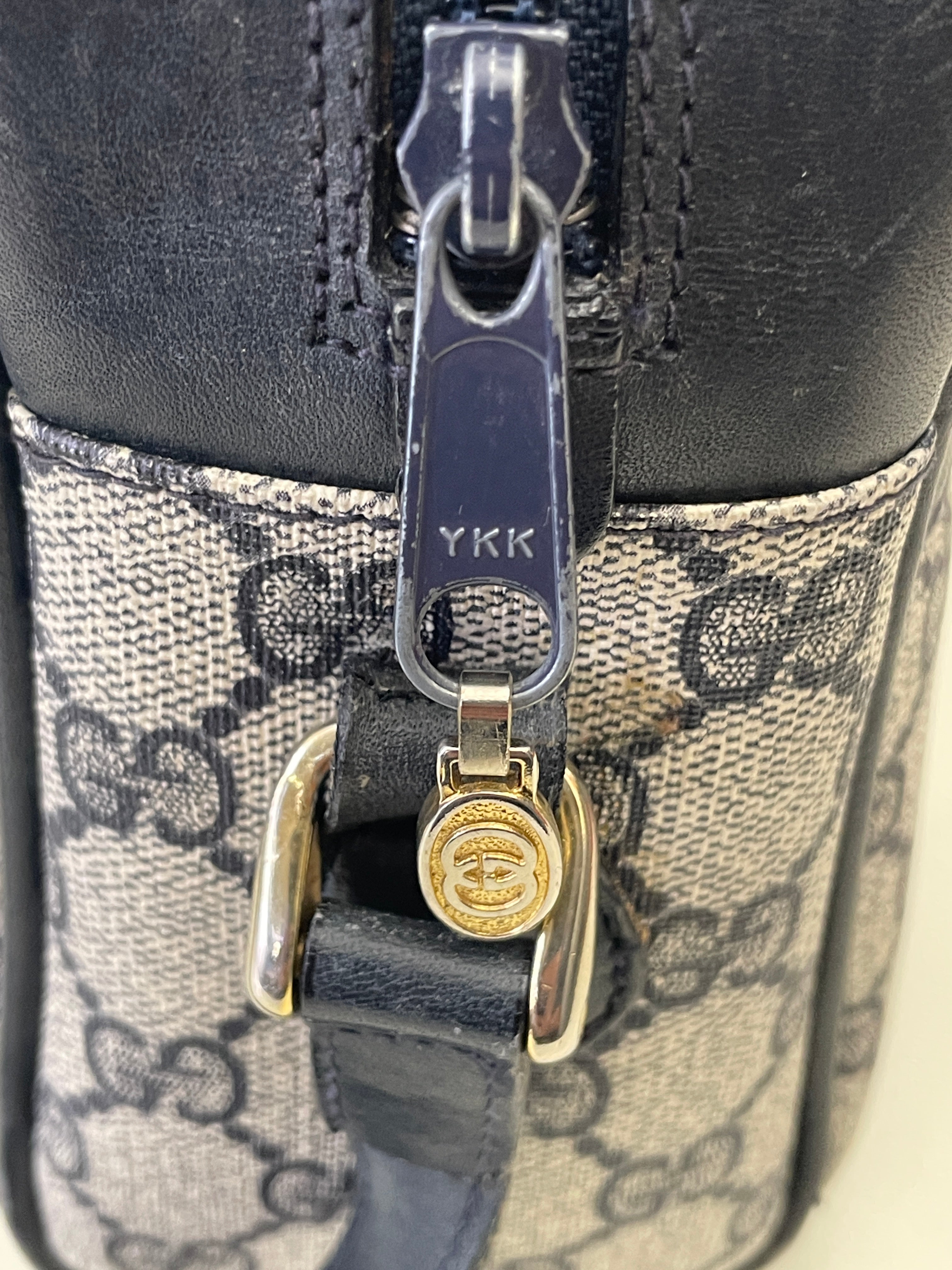 Gucci - Ophidia Camera Bag Postina Blu a Tracolla Vintage
