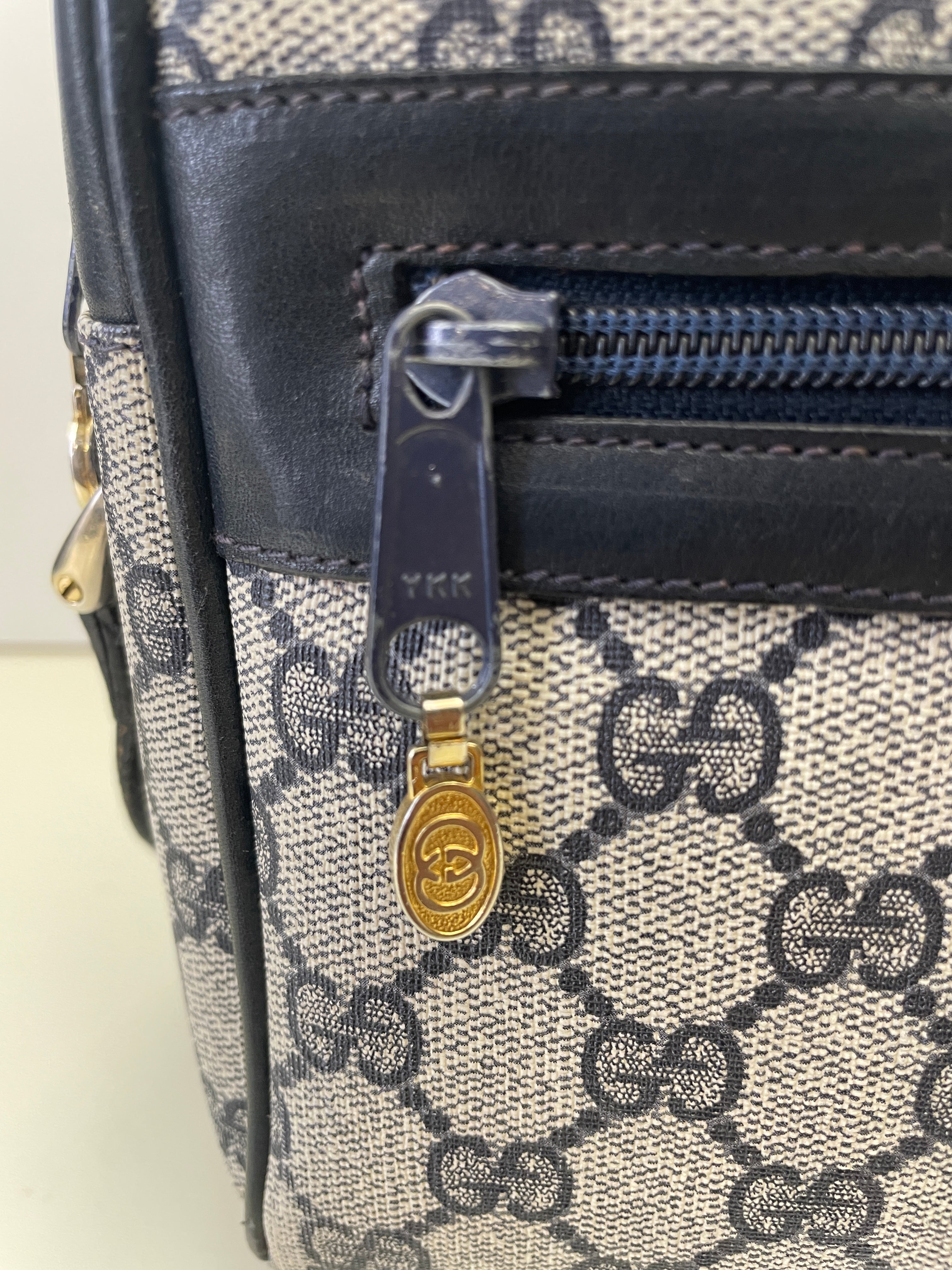 Gucci - Ophidia Camera Bag Postina Blu a Tracolla Vintage