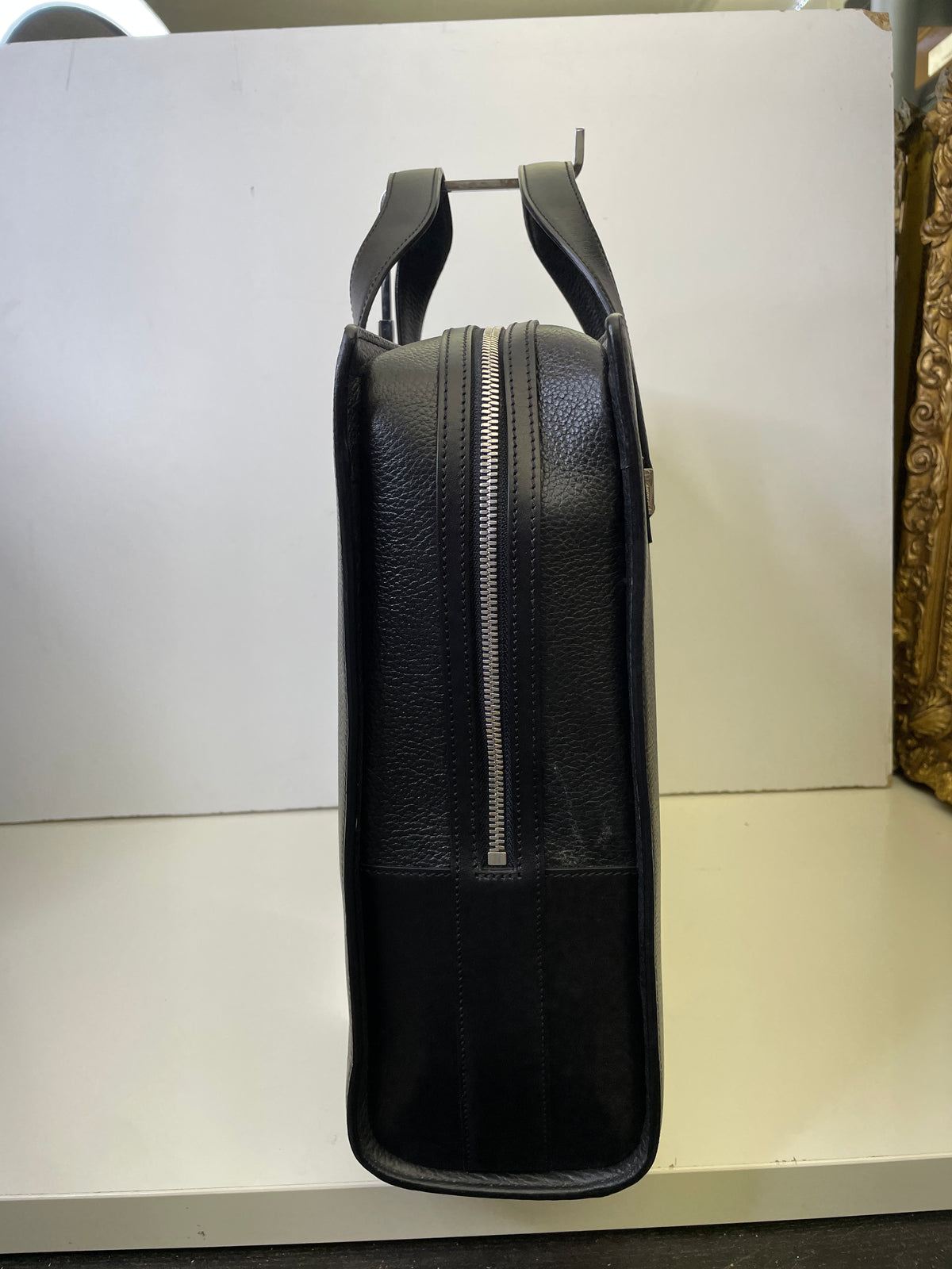 Cartier Valigetta-Cartella Pelle Nera Nuova Full Set