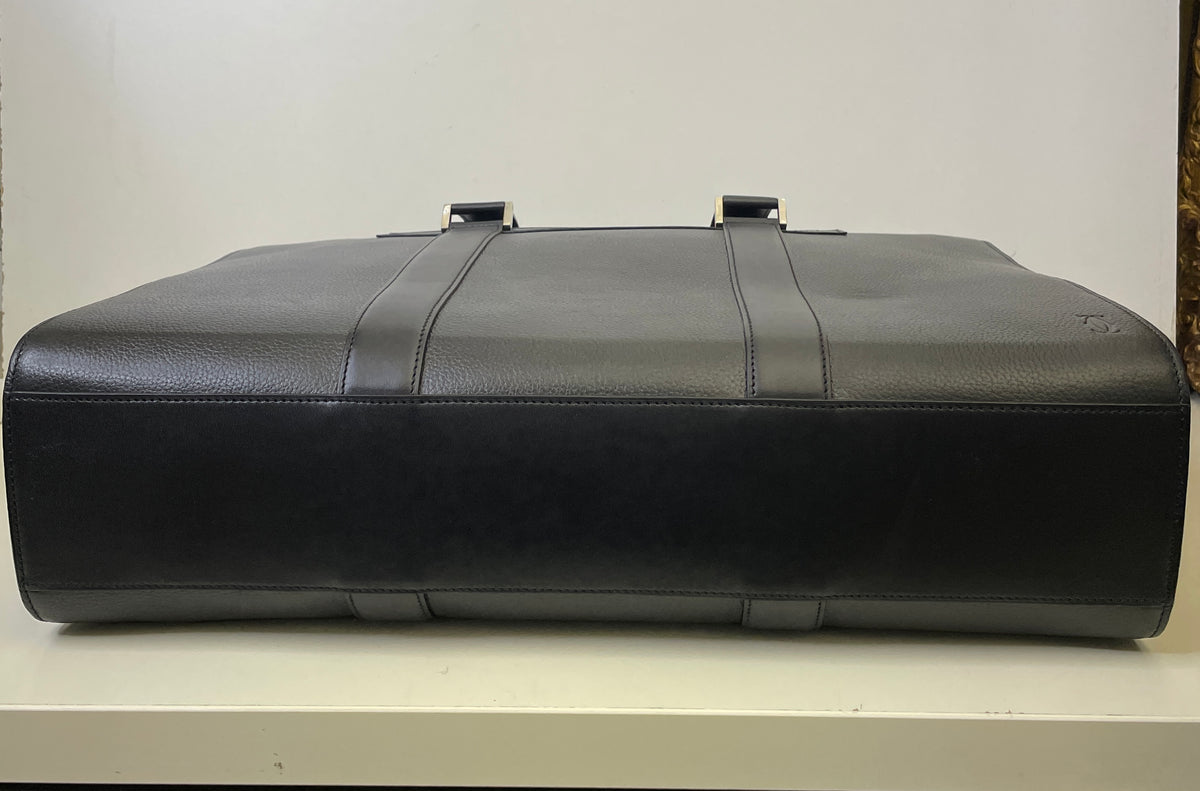 Cartier Valigetta-Cartella Pelle Nera Nuova Full Set