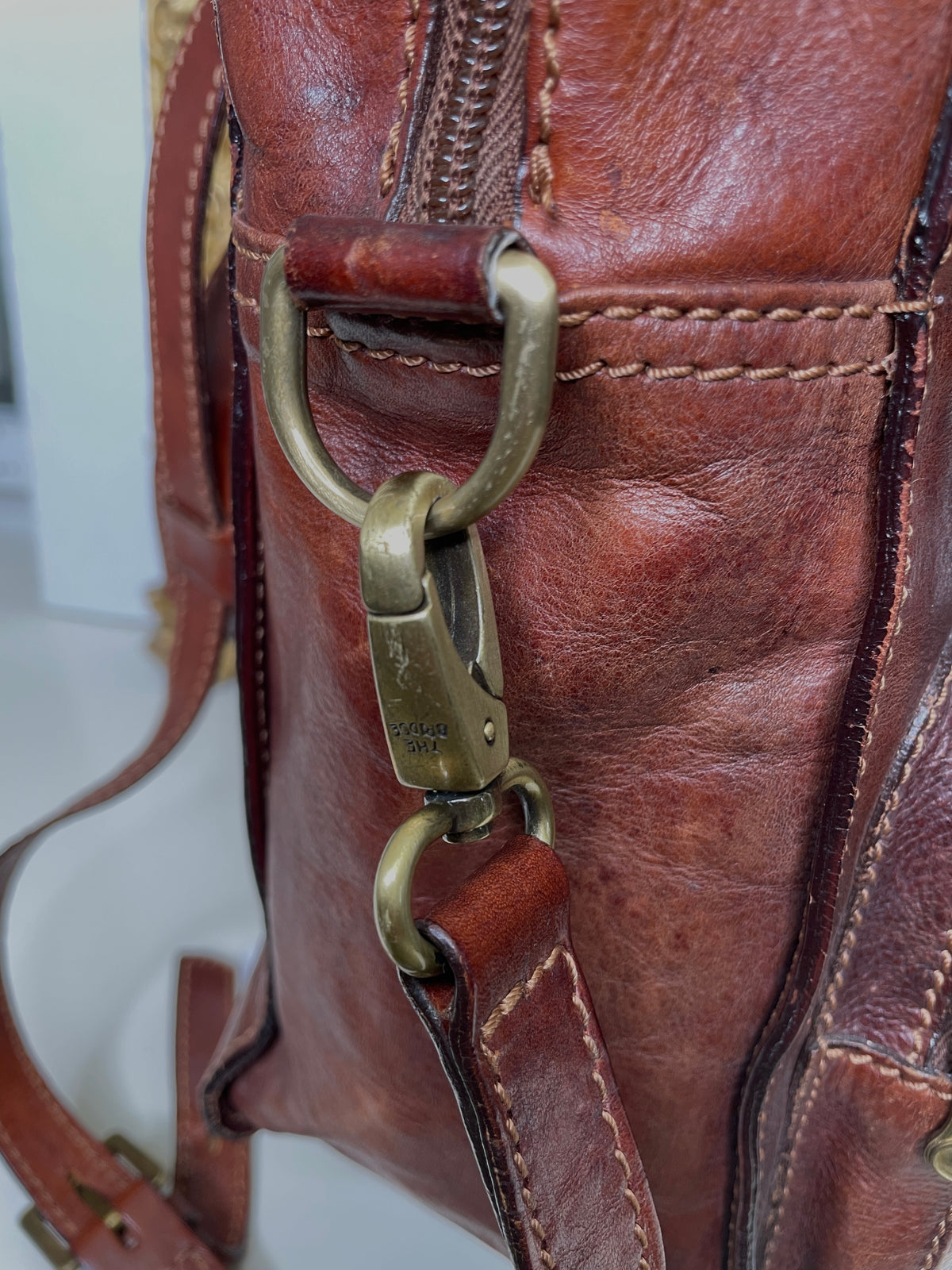 The Bridge Borsello Story Marrone 2 tasche davanti