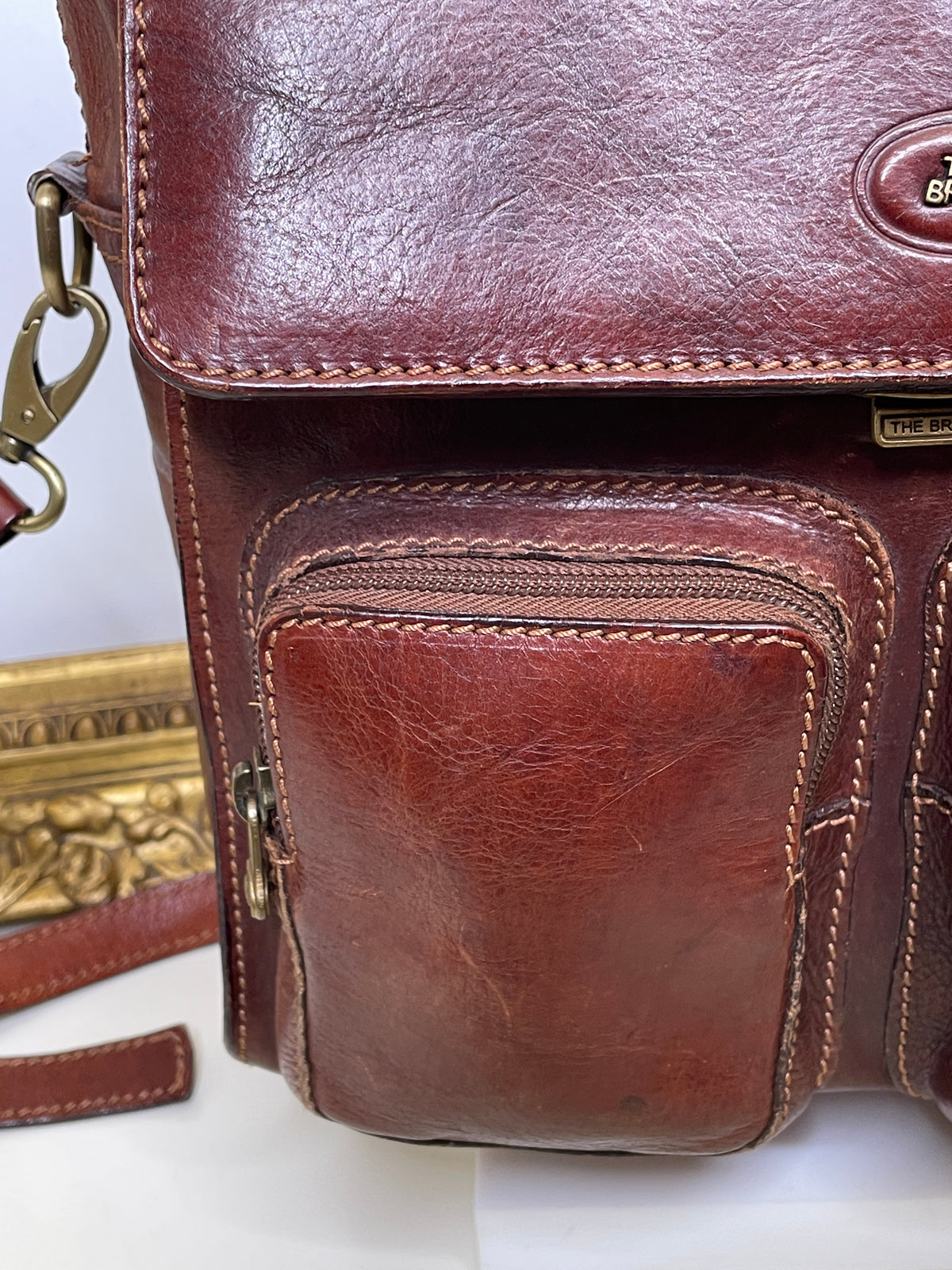 The Bridge Borsello Story Marrone 2 tasche davanti