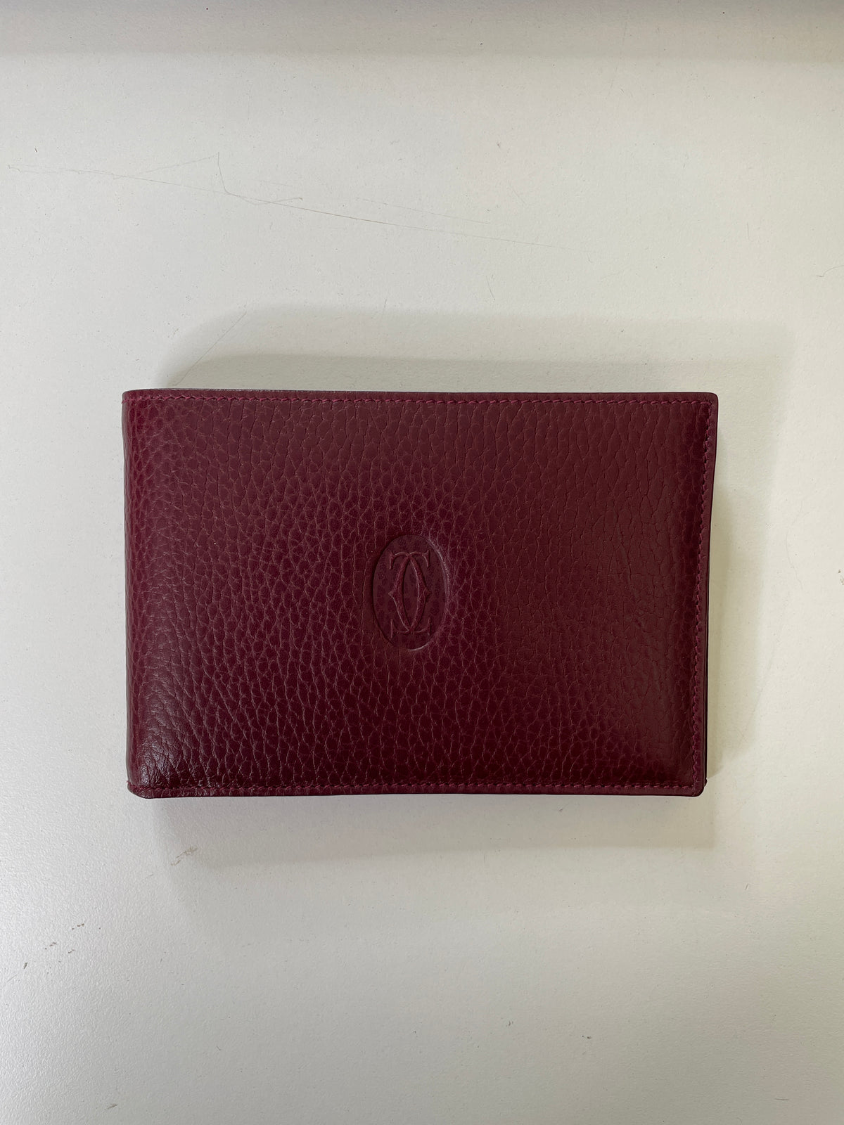 Cartier Portafoglio Uomo Classsico pelle mart. Full Set Nuovo