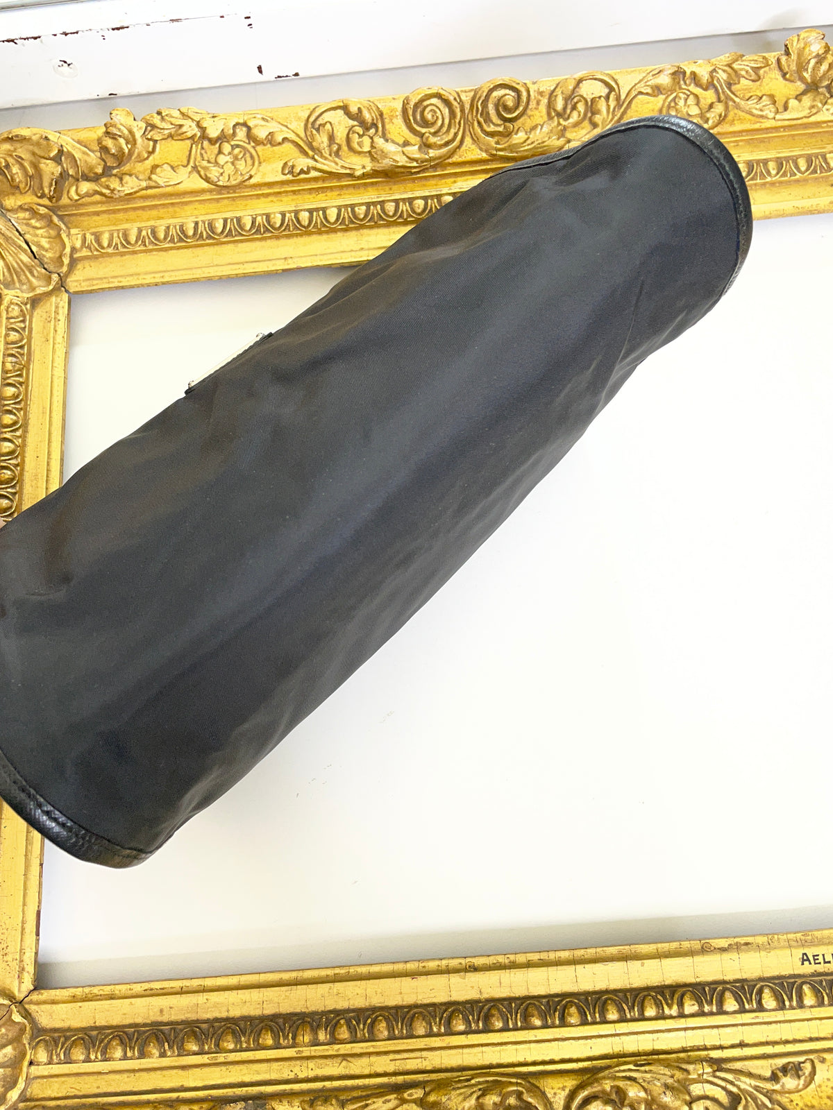 Prada Beauty Case Richiudibile Nylon Nero (tiralampo)