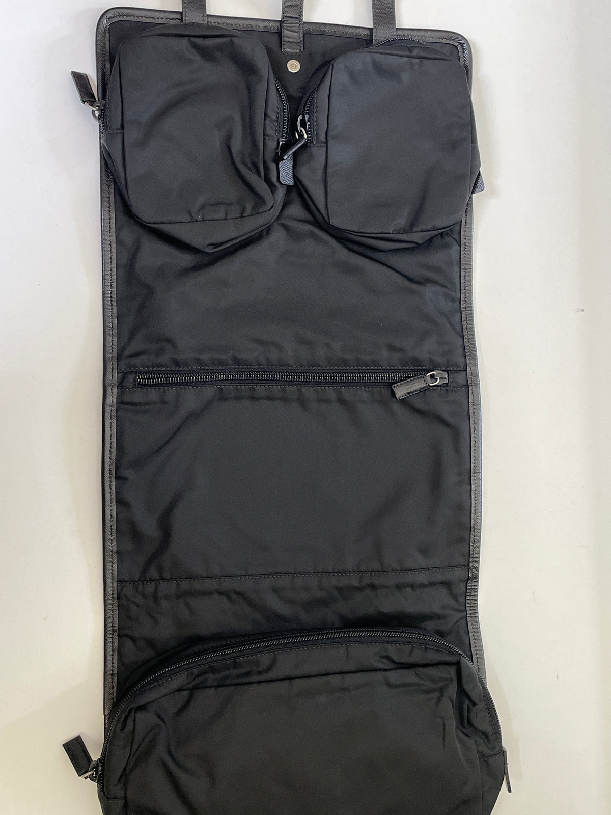 Prada Beauty Case Richiudibile Nylon Nero (tiralampo)