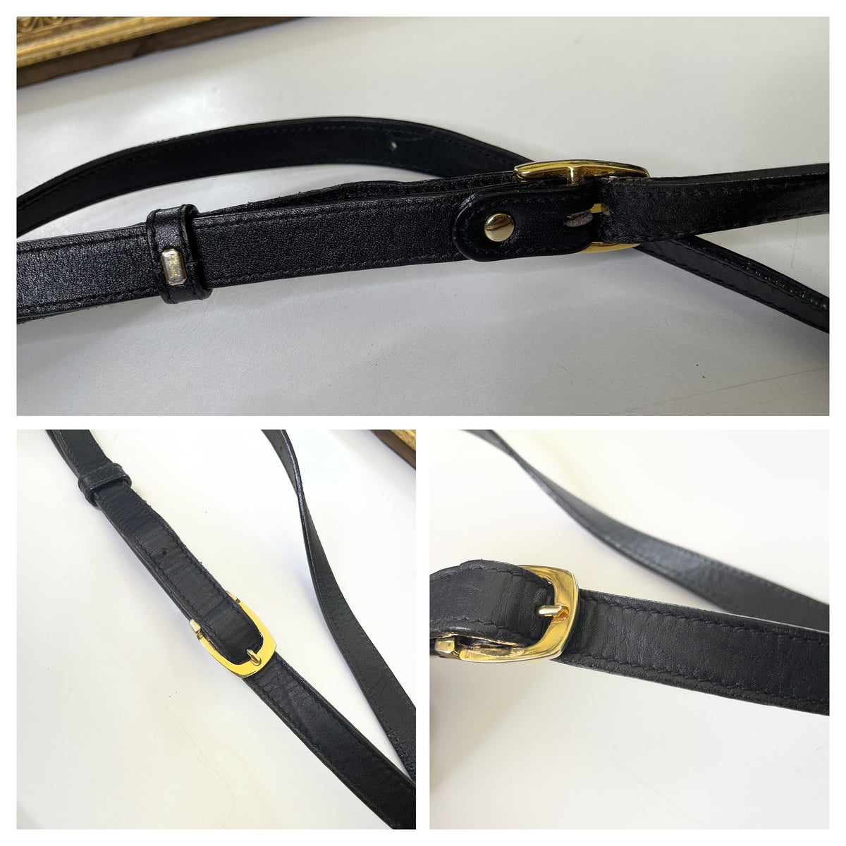 Bally Tracollina Woc Vintage Cuio Nera