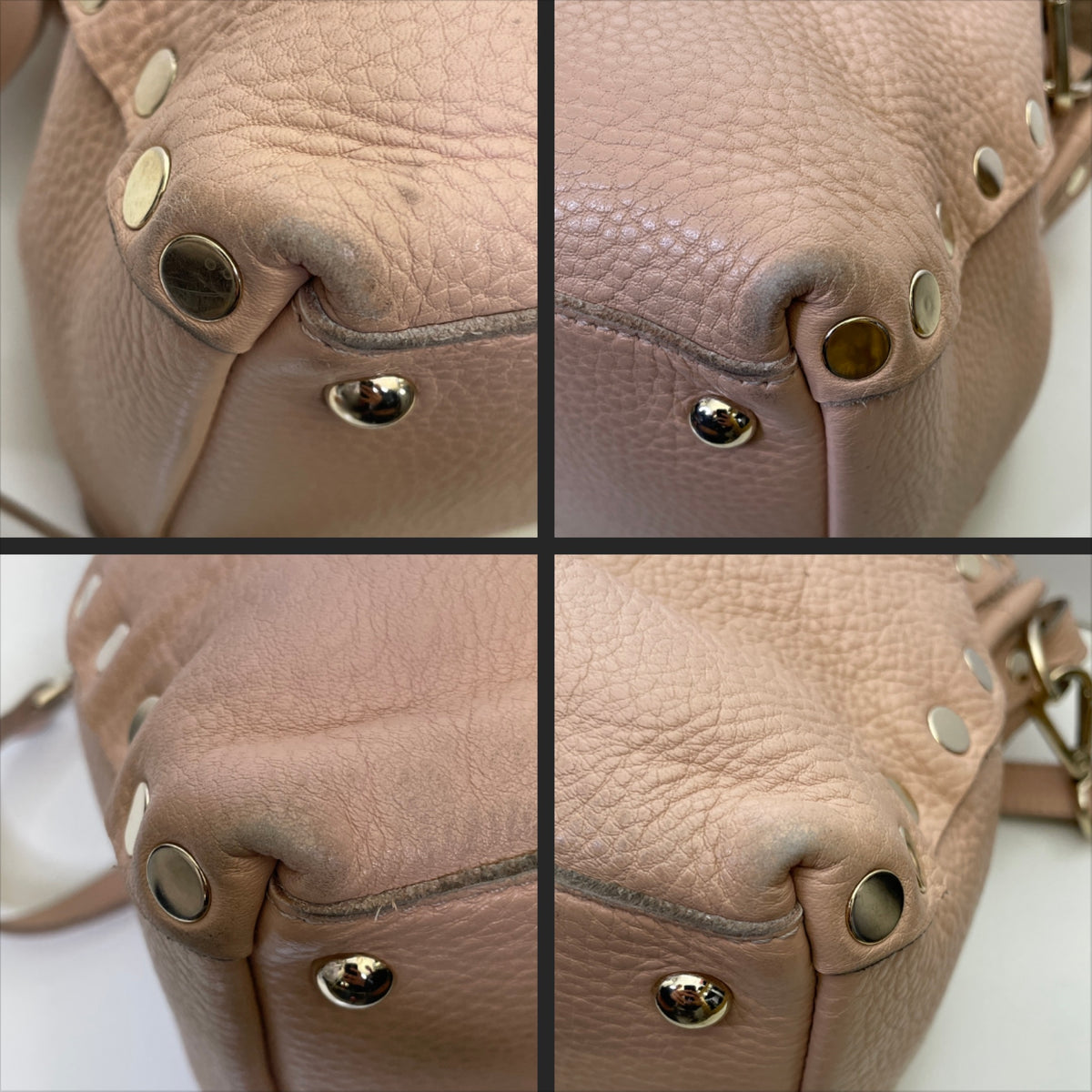 Zanellato - Postina Grande in Pelle Rosa/Nude con Tracolla