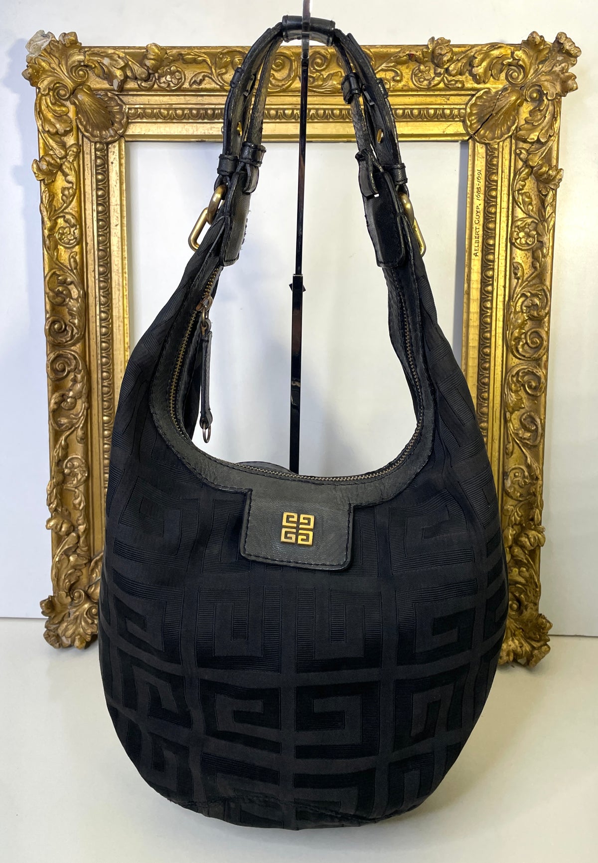 Givenchy - Hobo in Tessuto Monogram 4G Nero