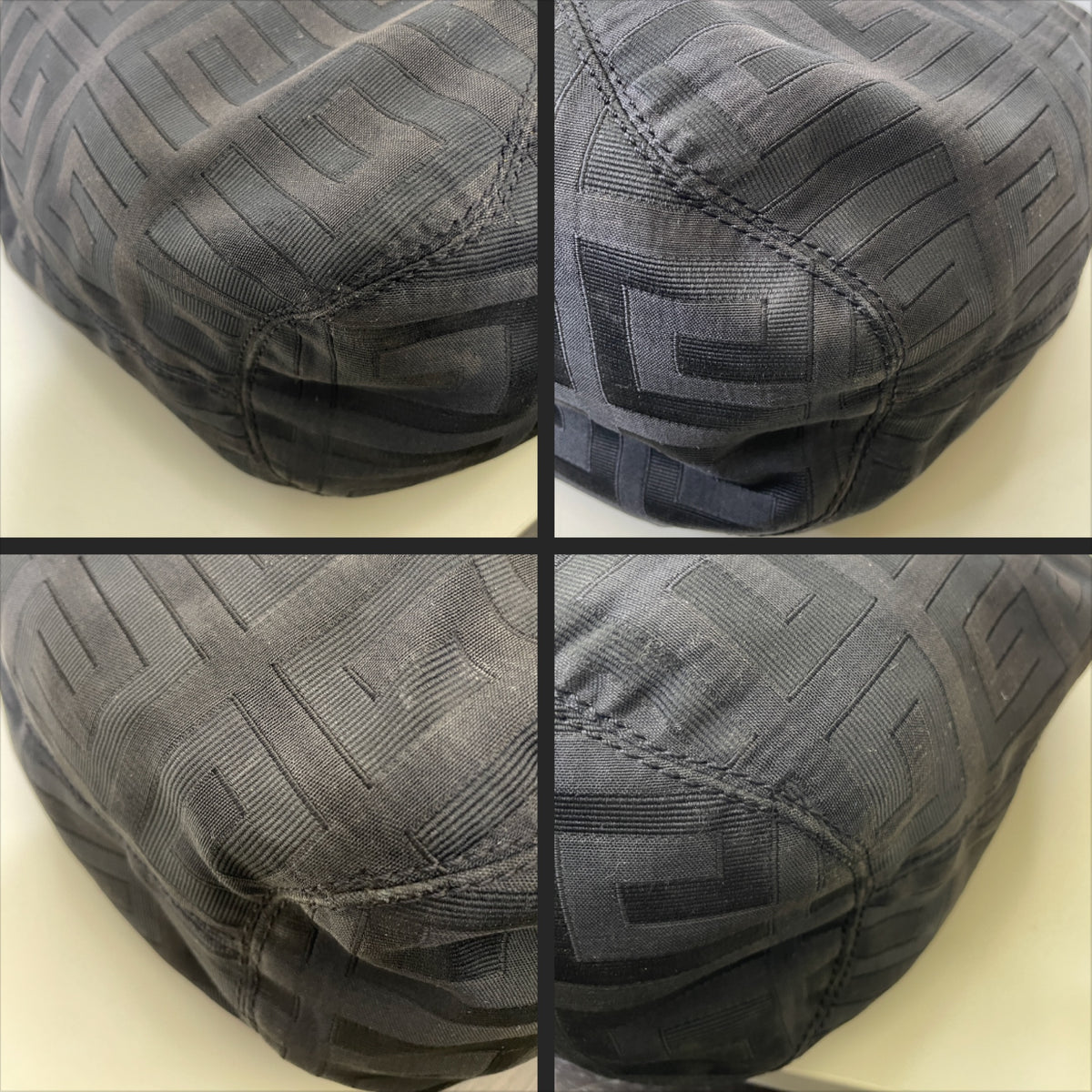 Givenchy - Hobo in Tessuto Monogram 4G Nero