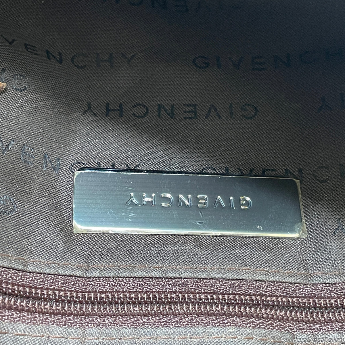 Givenchy Baguette Mini Bag 4D Pelle Marrone