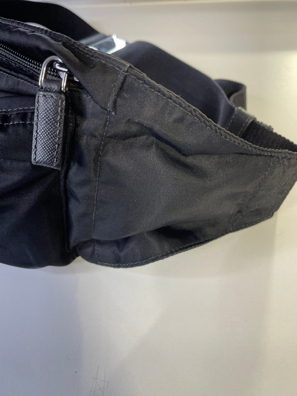 Prada Marsupio Doppio Nylon Nero