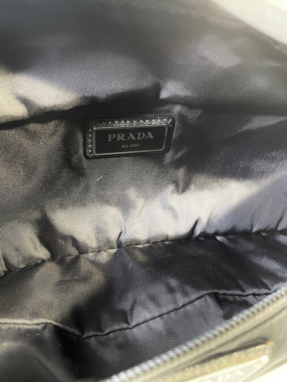 Prada Marsupio Doppio Nylon Nero