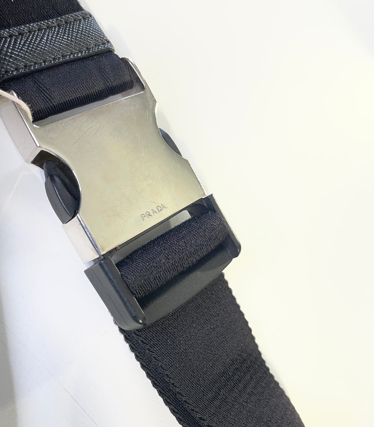 Prada Marsupio Doppio Nylon Nero