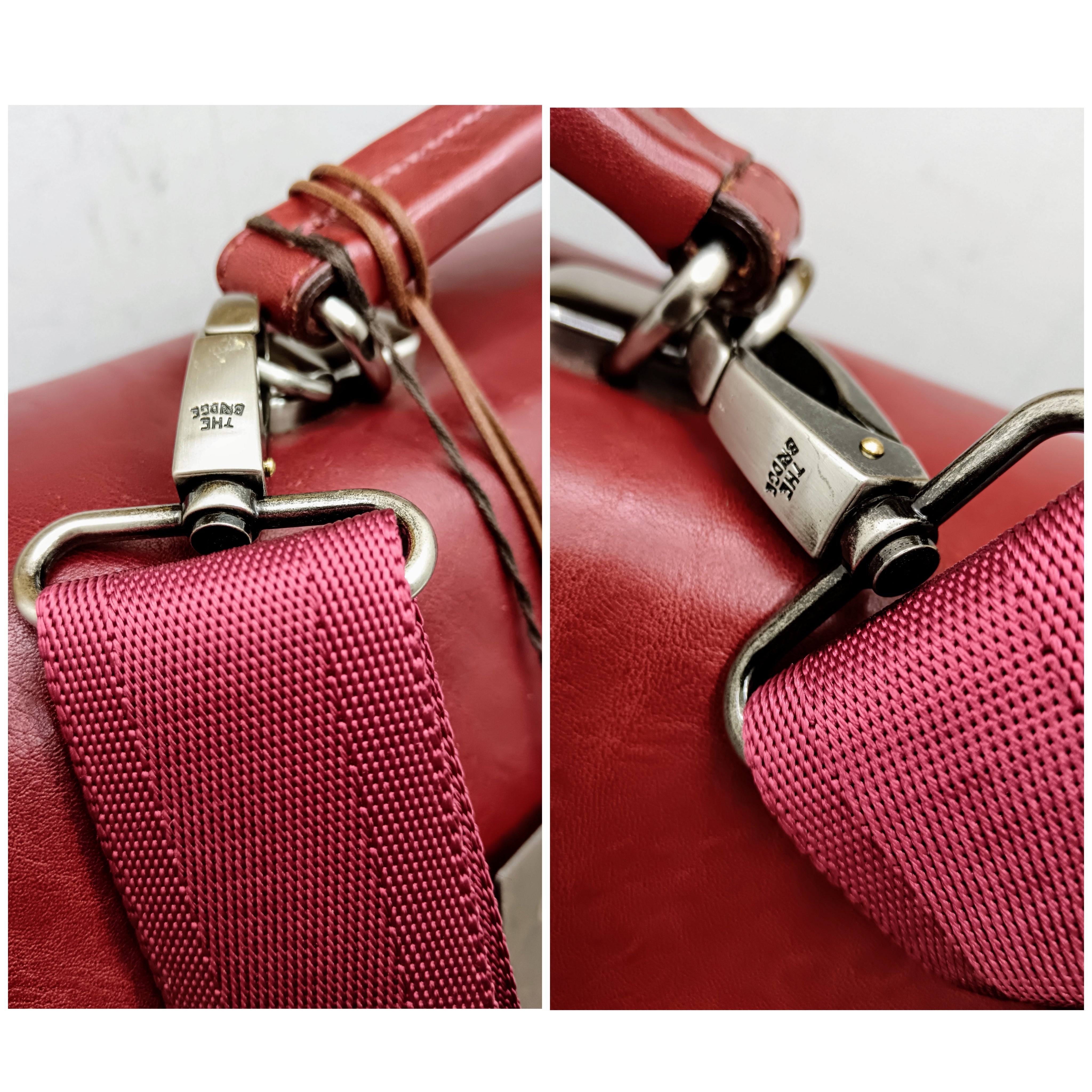 The Bridge – Cartella Pelle Bordeaux Portabilità Zaino Nuova