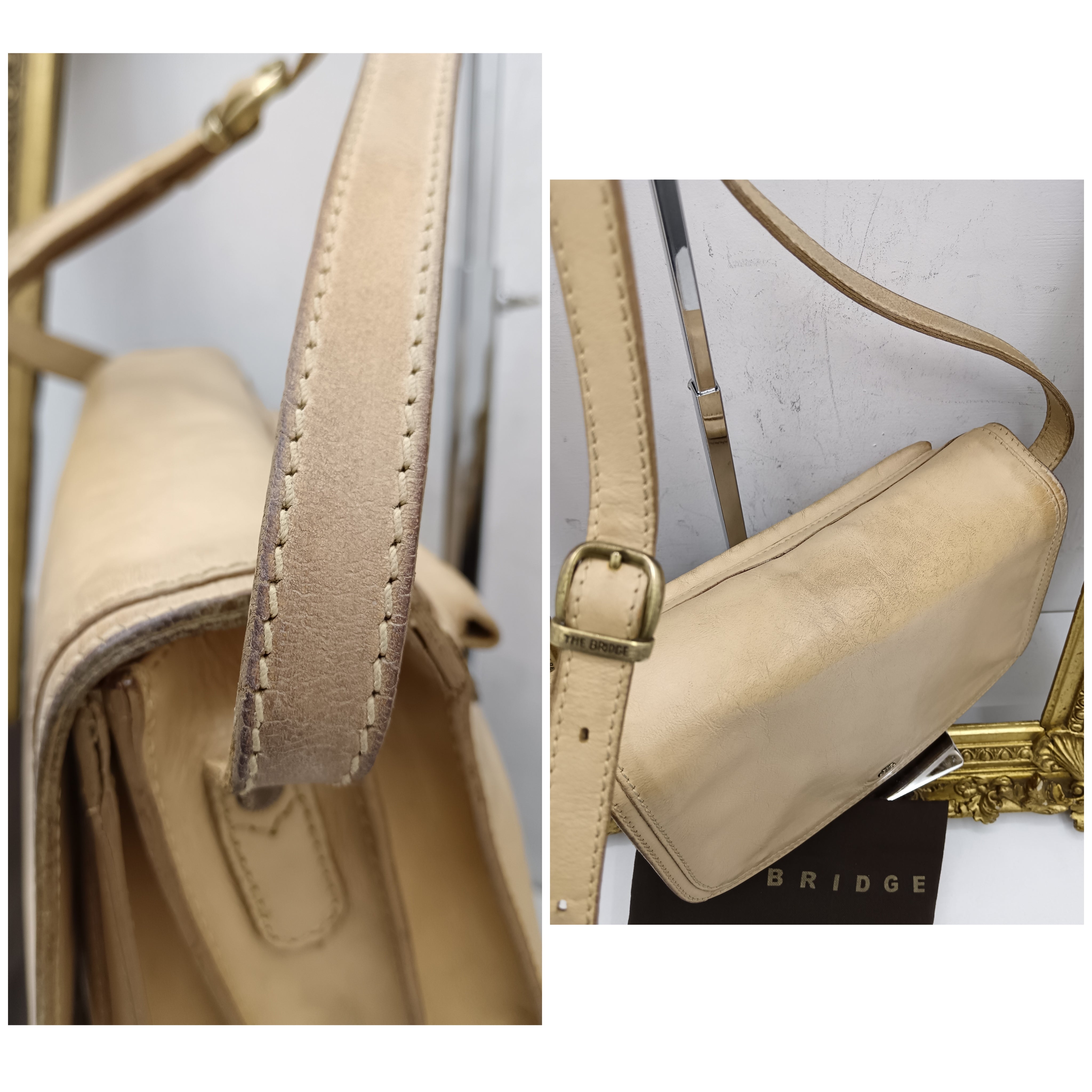 The Bridge – Postina Camera Bag Tracolla Pelle Linea Story Vintage