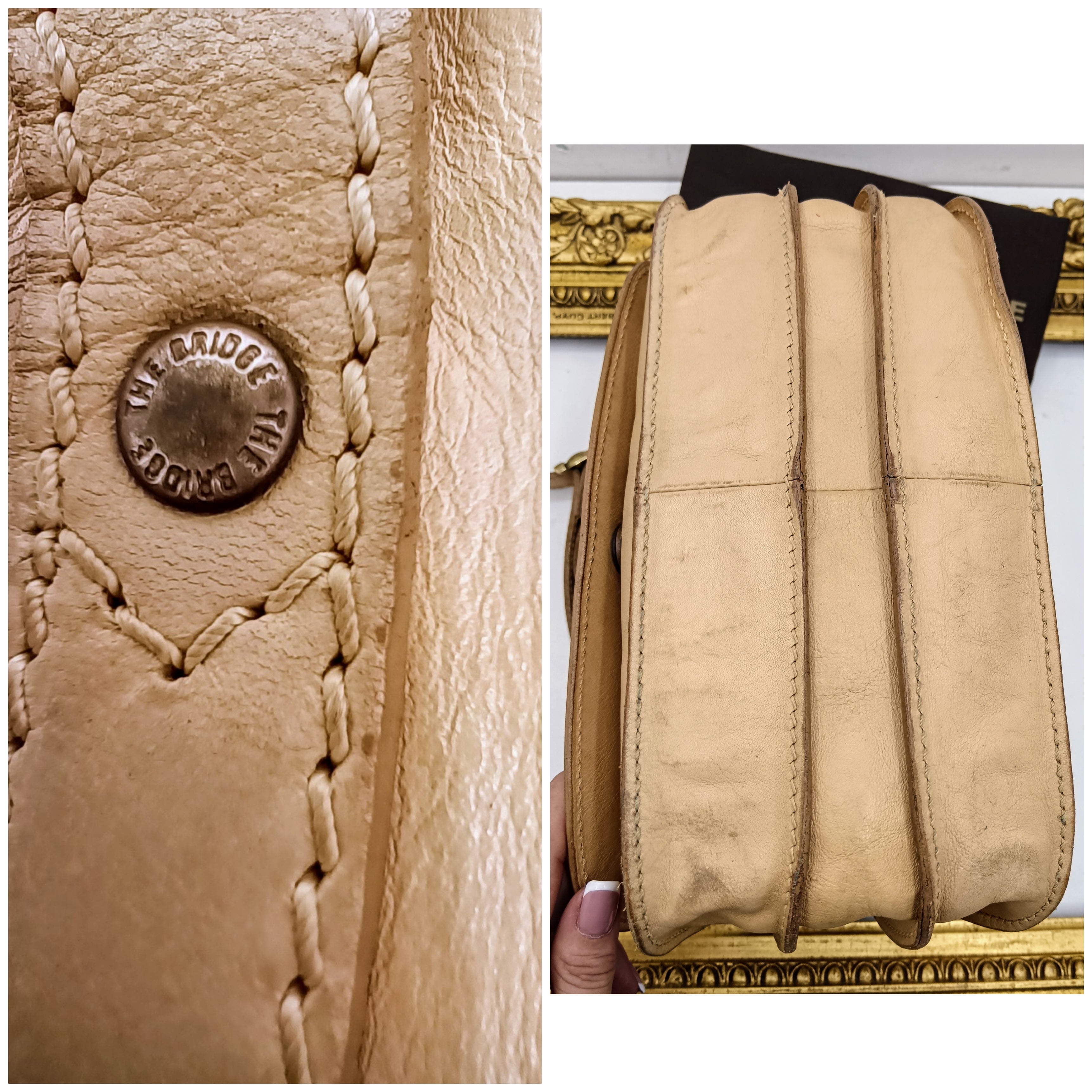 The Bridge – Postina Camera Bag Tracolla Pelle Linea Story Vintage