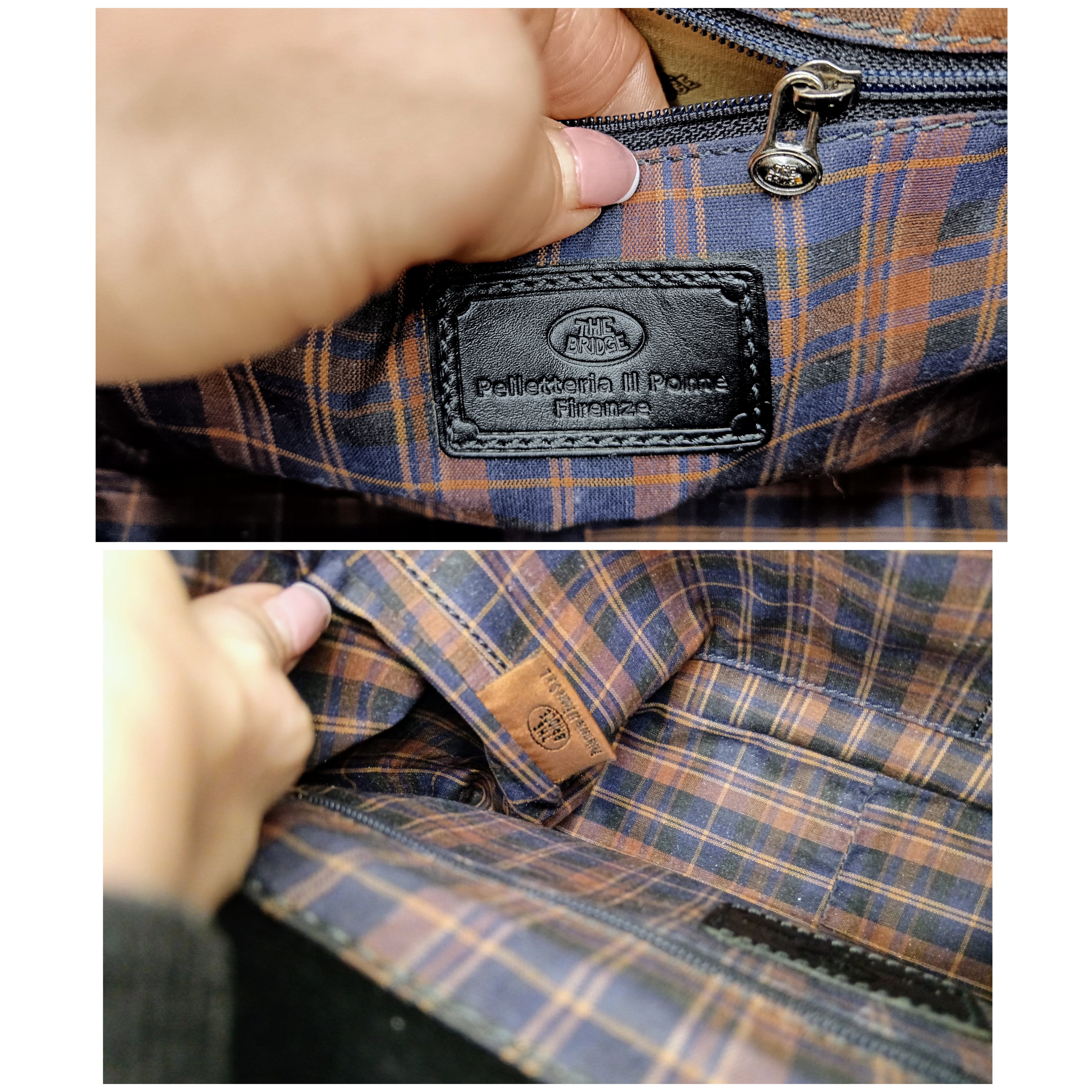 The Bridge – Camera Bag Postina Tracolla Linea Story in Pelle Nera