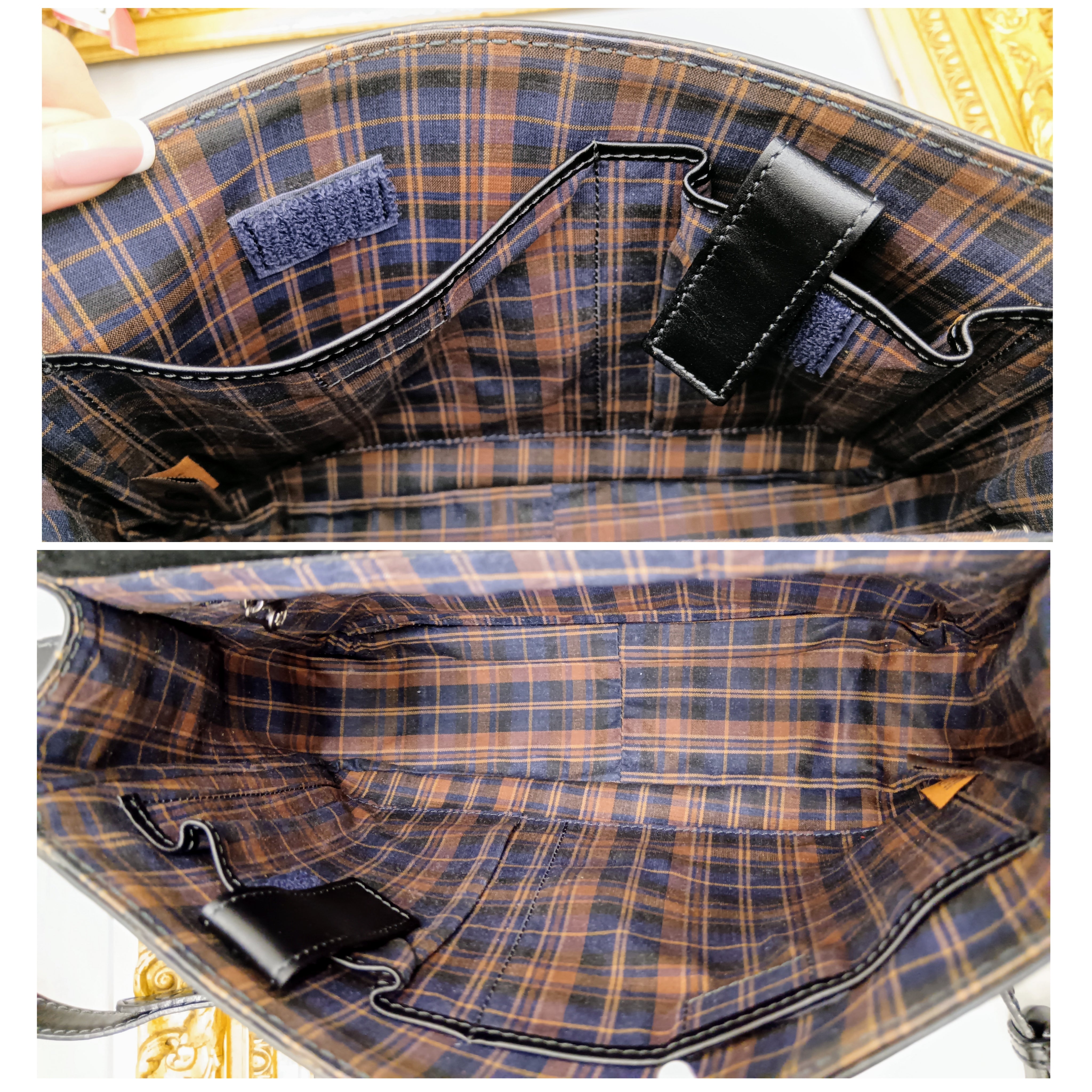 The Bridge – Camera Bag Postina Tracolla Linea Story in Pelle Nera