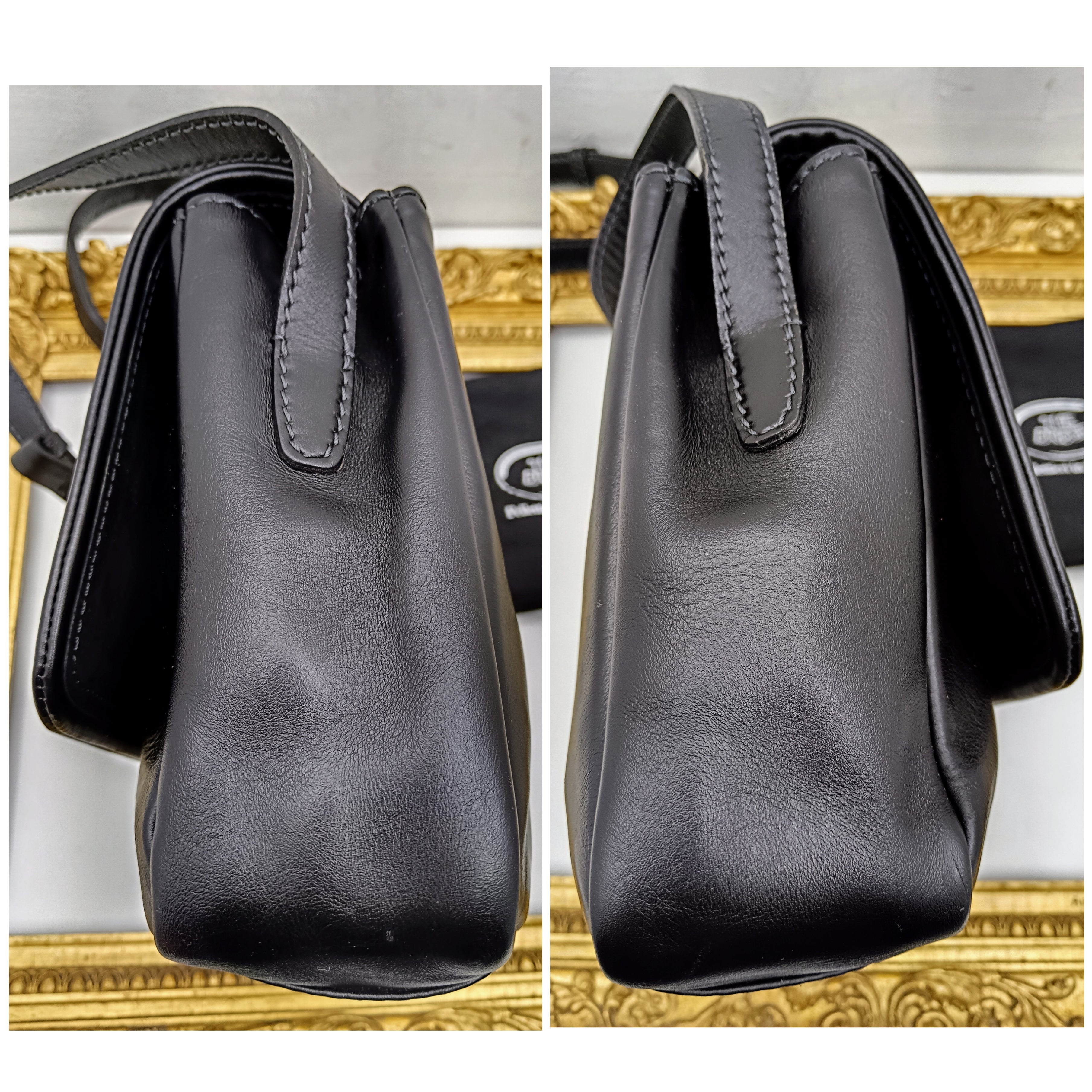 The Bridge – Camera Bag Postina Tracolla Linea Story in Pelle Nera